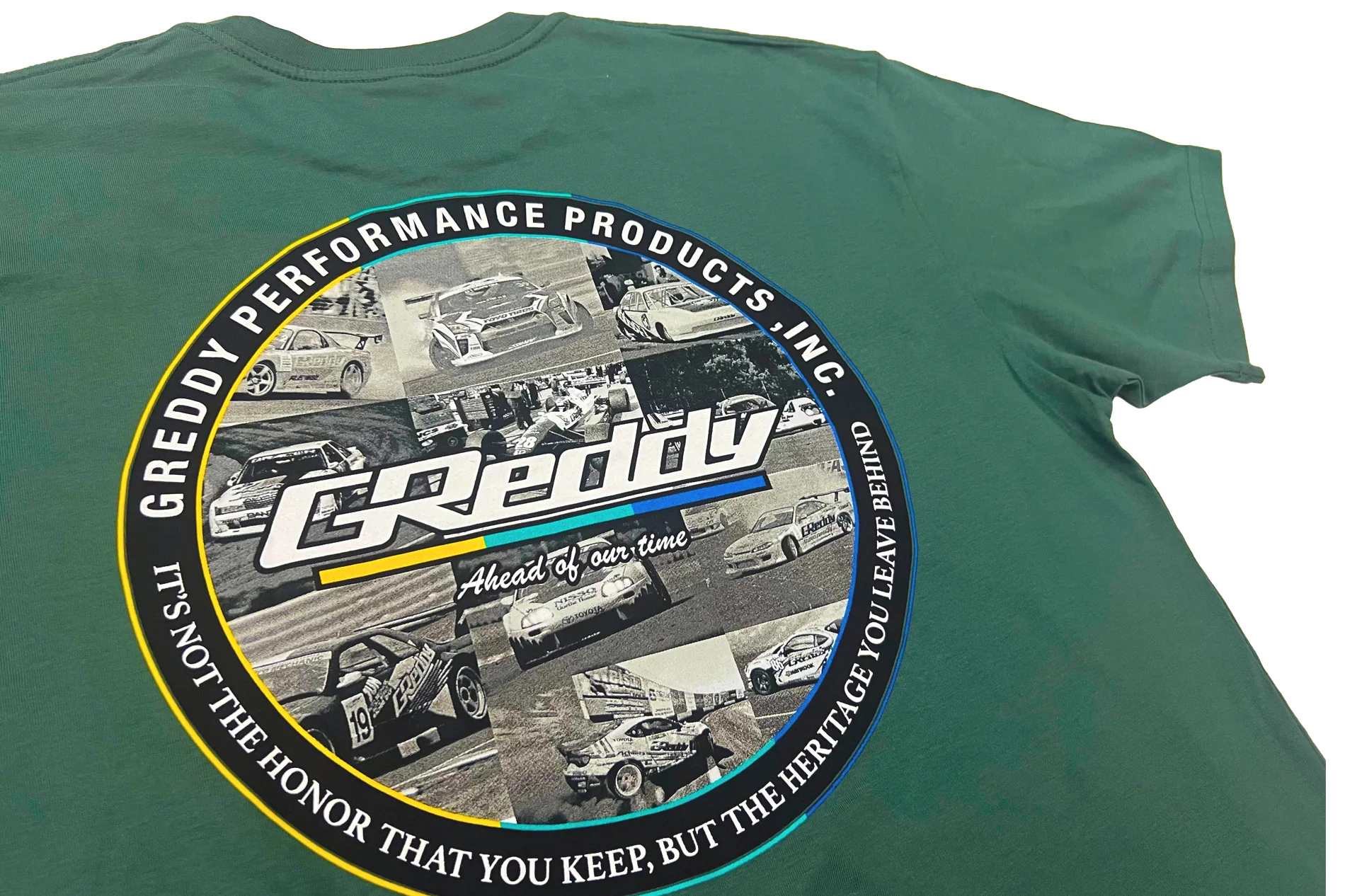 GReddy Performance Tee - Sport Green - Image 3
