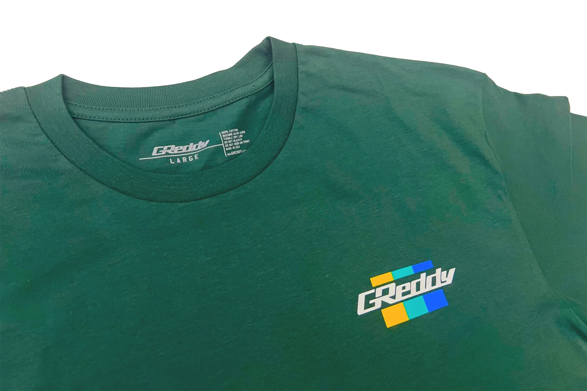 GReddy Performance Tee - Sport Green - Image 4