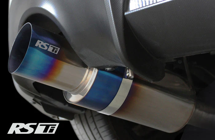 Universal RS-Ti Round Titanium Muffler(s) and Tip with V-Band - Image 10