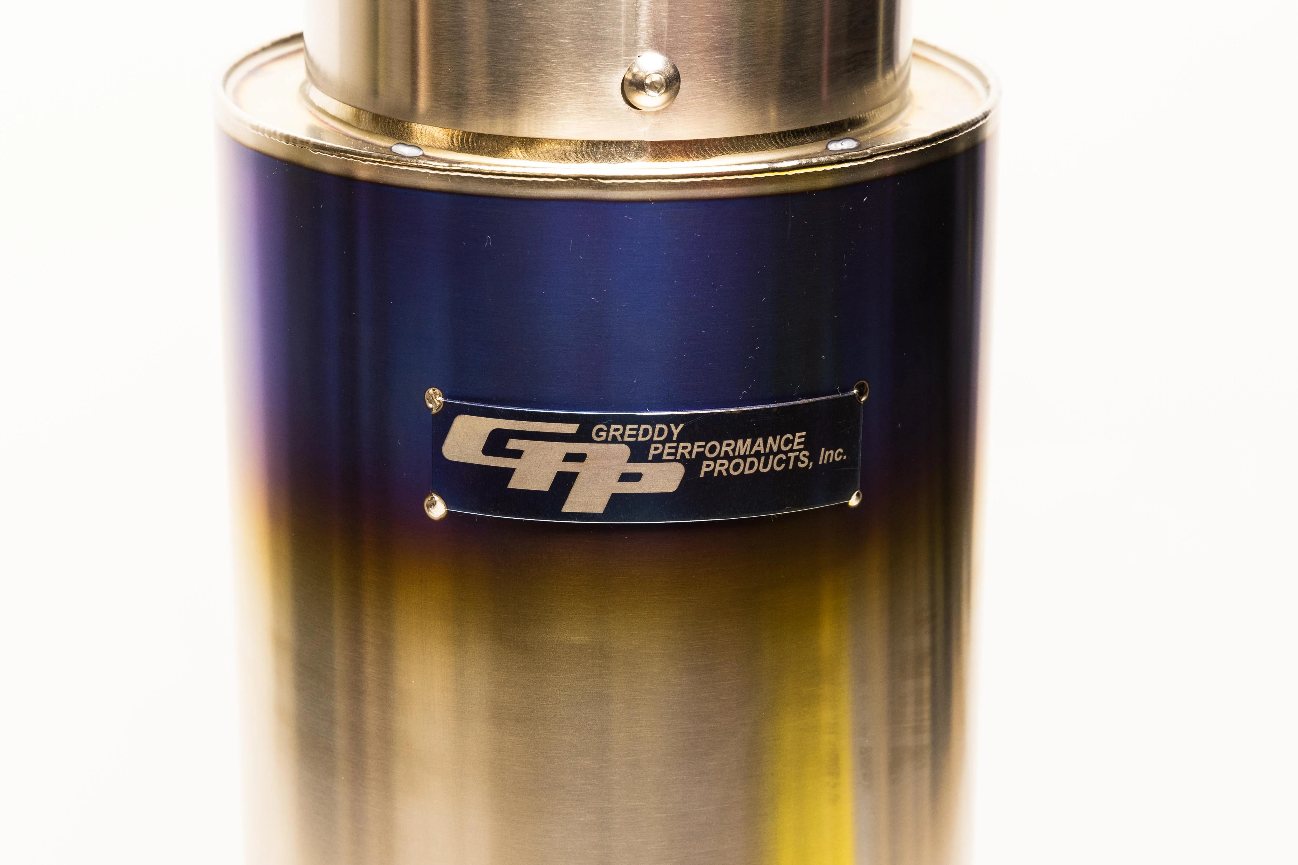 Universal RS-Ti Round Titanium Muffler(s) and Tip with V-Band - Image 4