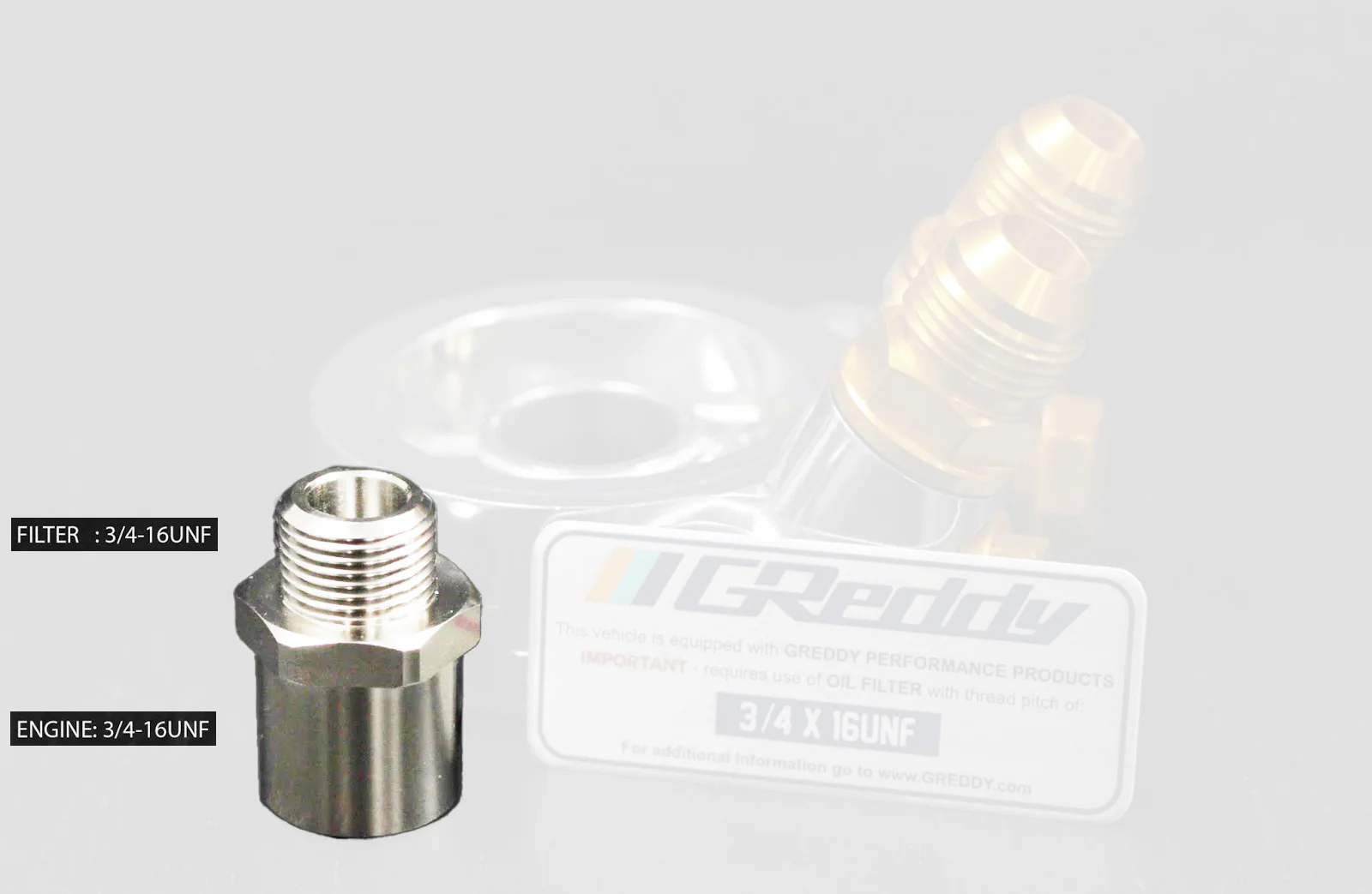 Replacement Parts for GReddy Oil Cooler Block Adapter(s) Type E / B / F / I / G - Image 17
