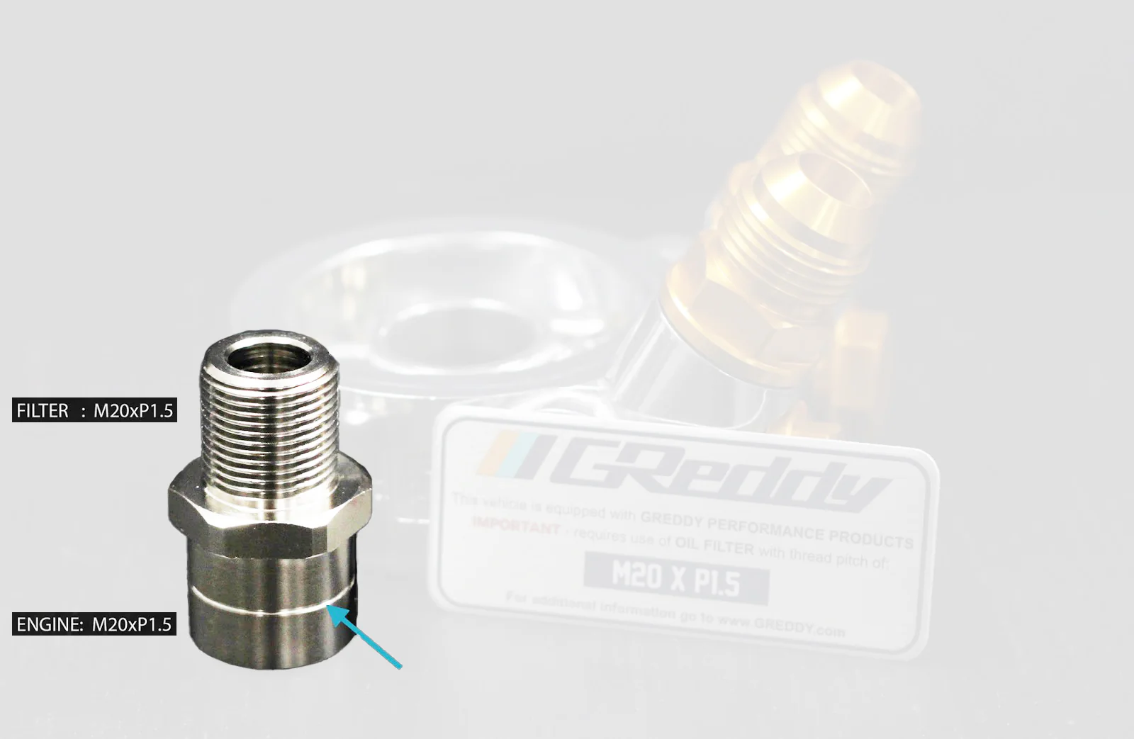 Replacement Parts for GReddy Oil Cooler Block Adapter(s) Type E / B / F / I / G - Image 19