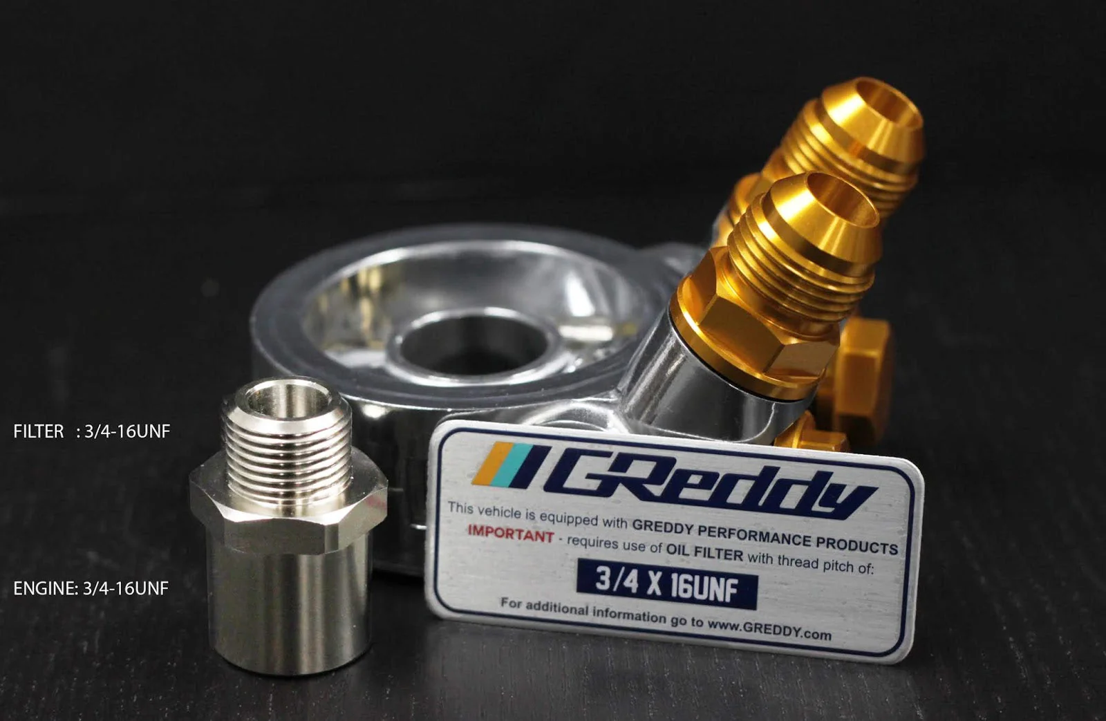 Replacement Parts for GReddy Oil Cooler Block Adapter(s) Type E / B / F / I / G - Image 7