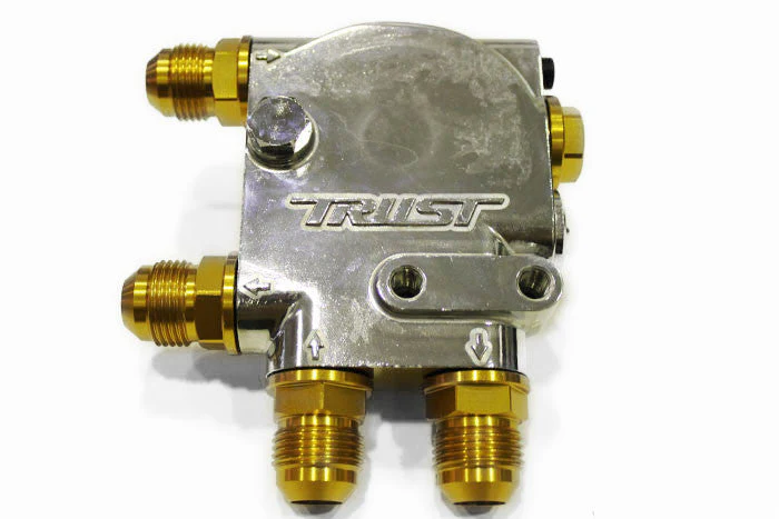 GReddy Oil Cooler Filter Block Adapter Type-I - Remote Filter ( & Optional Bypass Tube ) - Image 11