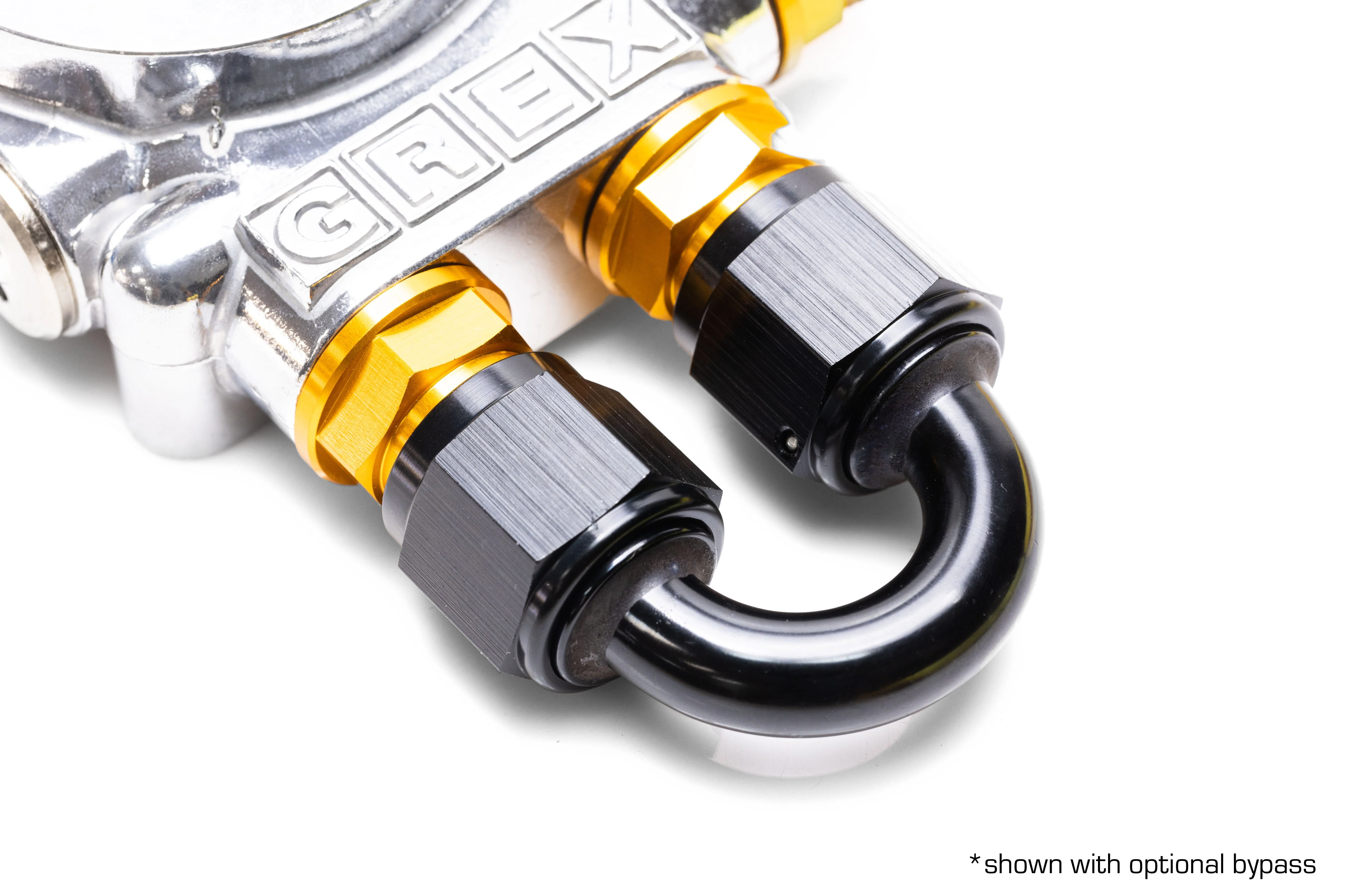 GReddy Oil Cooler Filter Block Adapter Type-I - Remote Filter ( & Optional Bypass Tube ) - Image 7