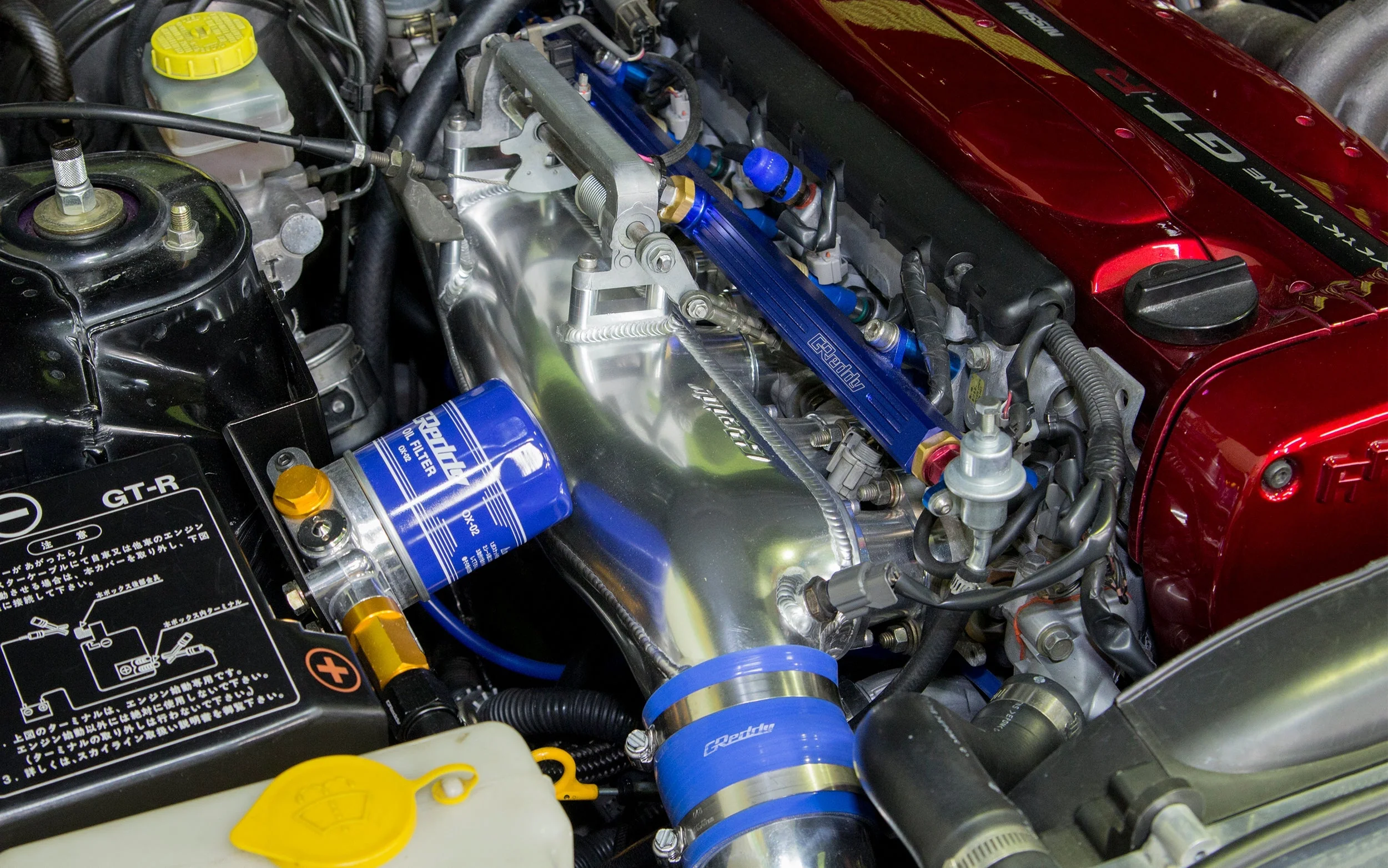 GReddy Oil Cooler Filter Block Adapter Type-I - Remote Filter ( & Optional Bypass Tube ) - Image 9