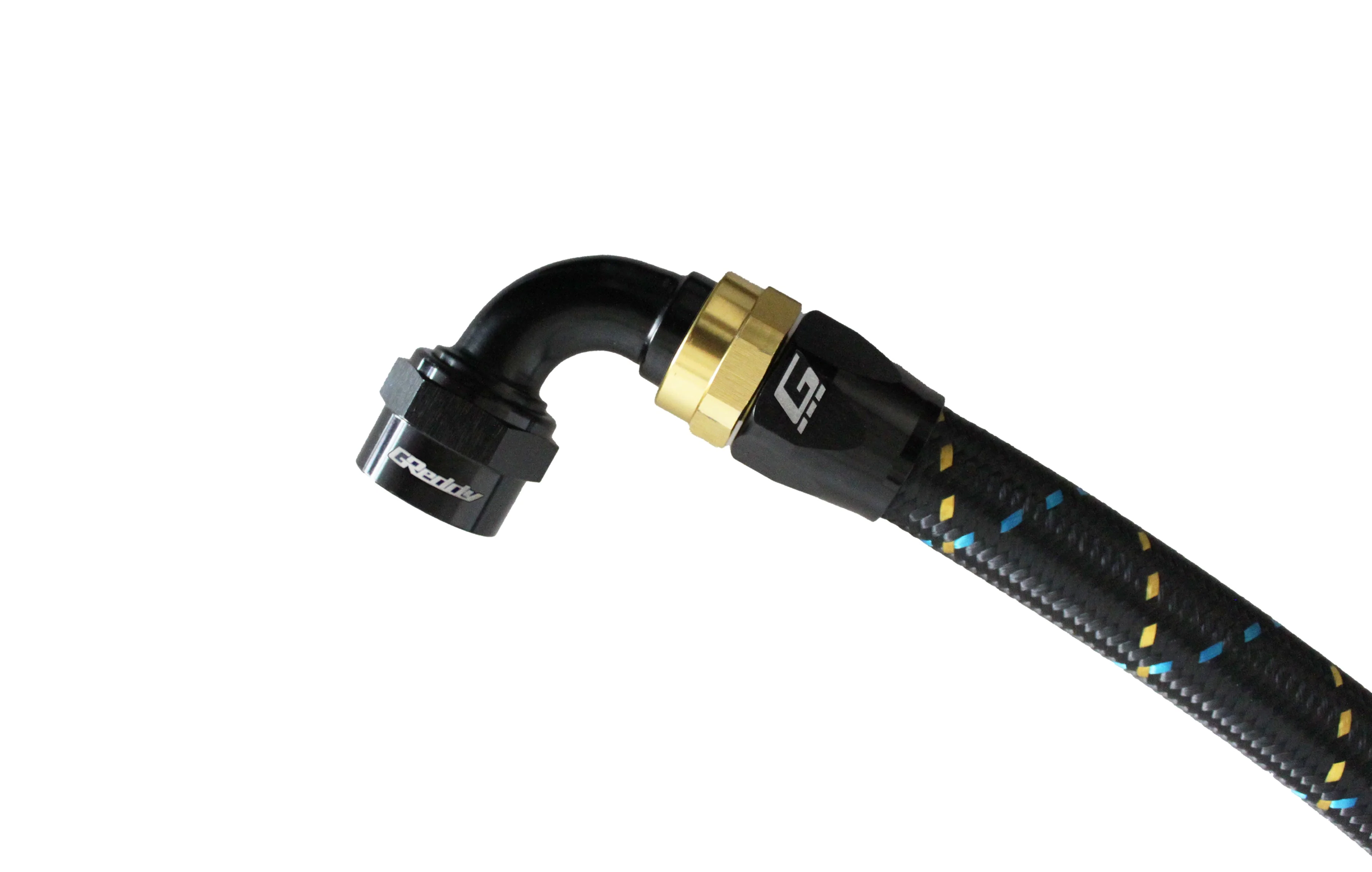 GReddy -06 AN Swivel Hose End(s) - Black / Gold anodized - Image 12
