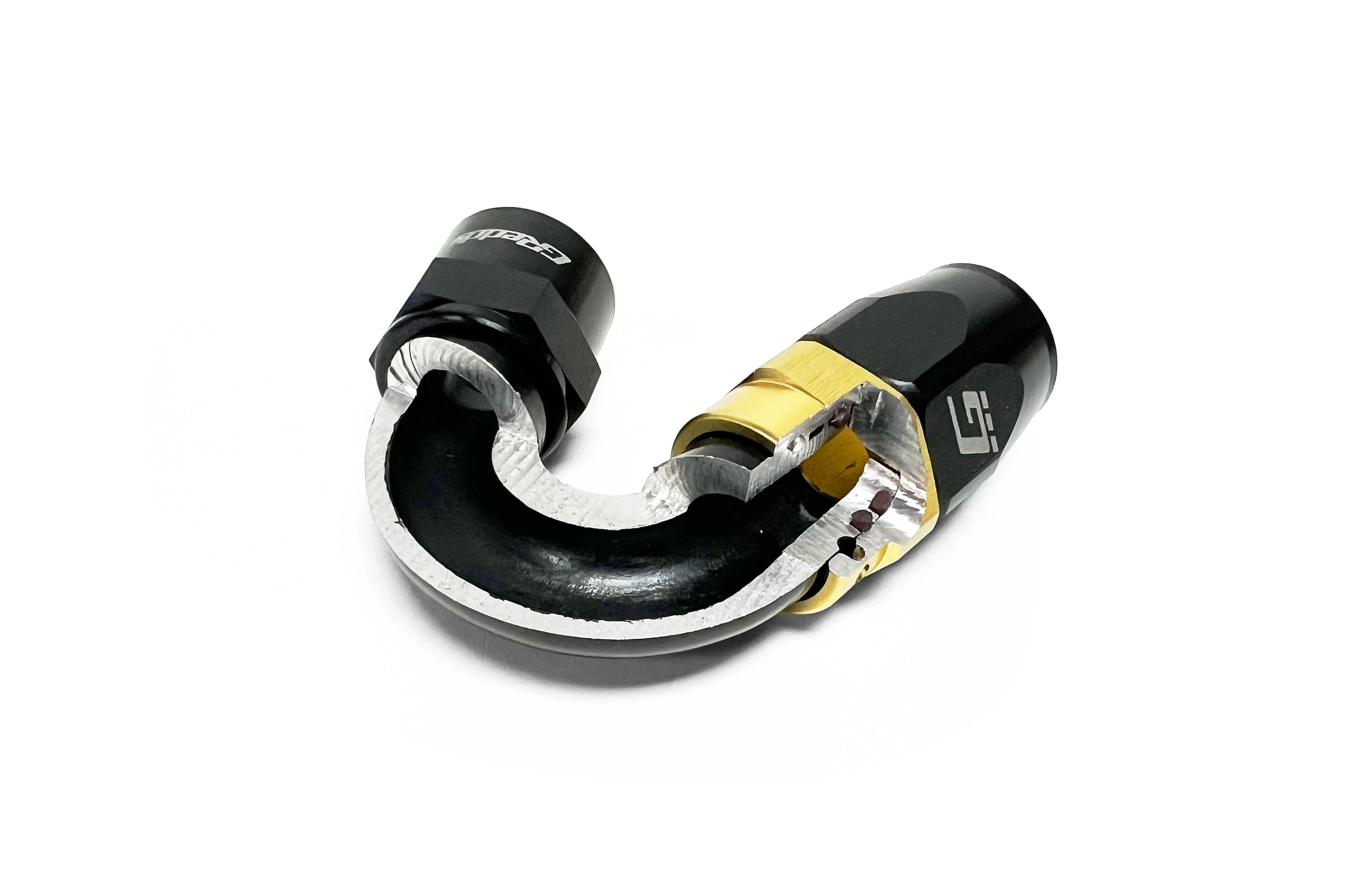 GReddy -10 AN Swivel Hose End - Black / Gold anodized - Image 17