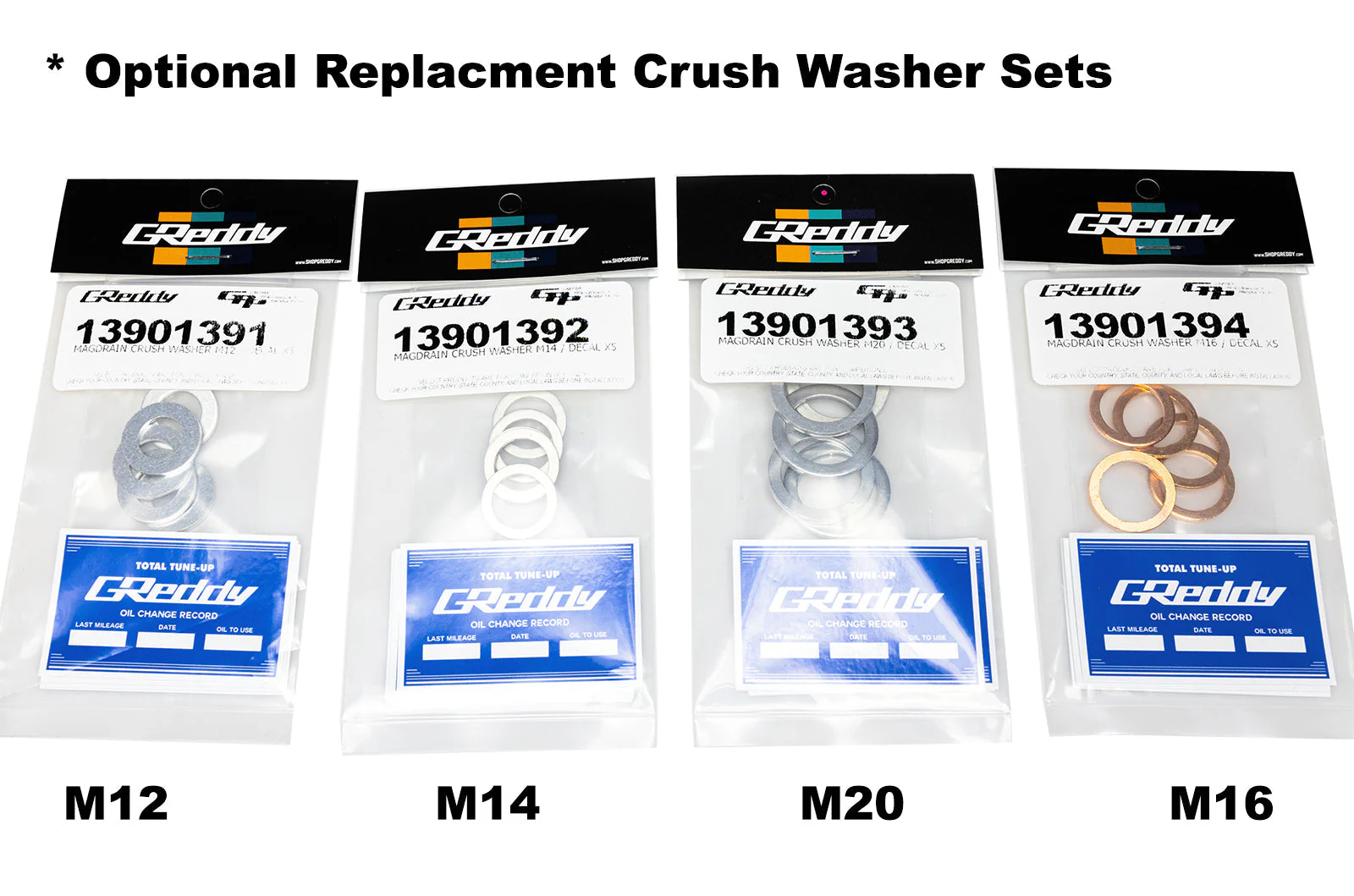 GReddy Magnetic Oil Drain Plug(s) (or Washer Set) - Image 4