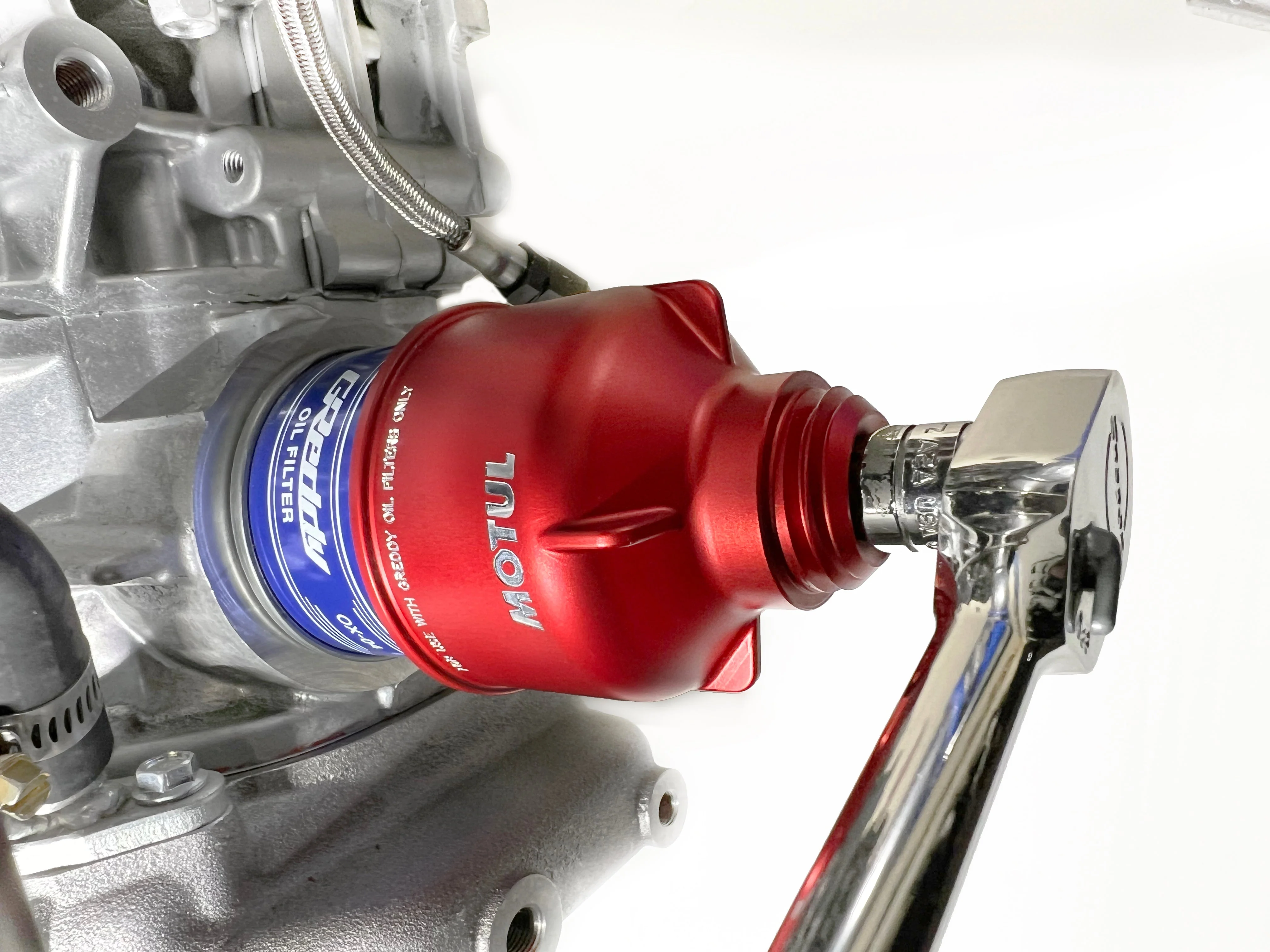 GReddy X Motul Aluminum Funnel / Oil Filter Removal Tool - Image 3