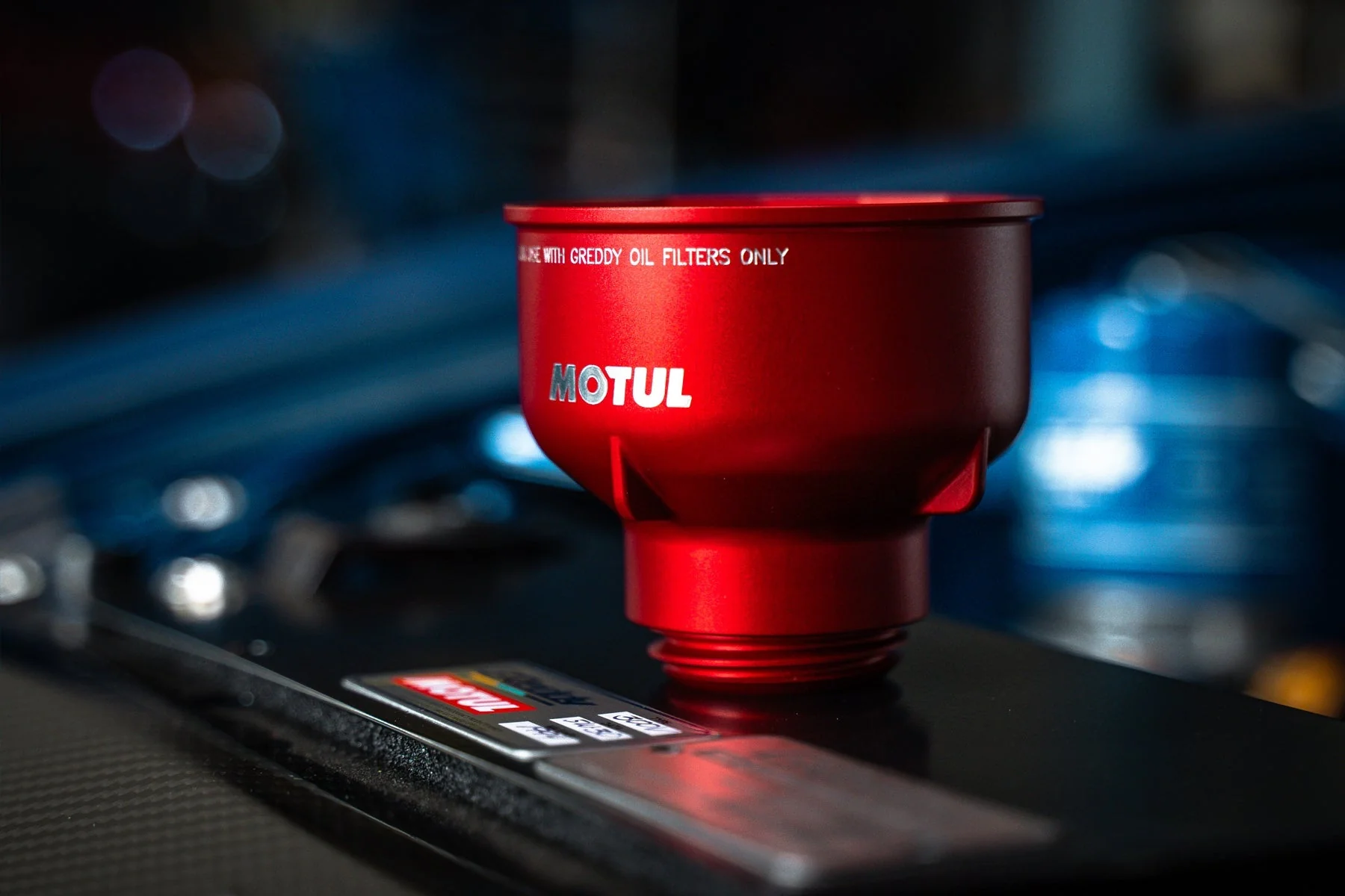 GReddy X Motul Aluminum Funnel / Oil Filter Removal Tool - Image 5