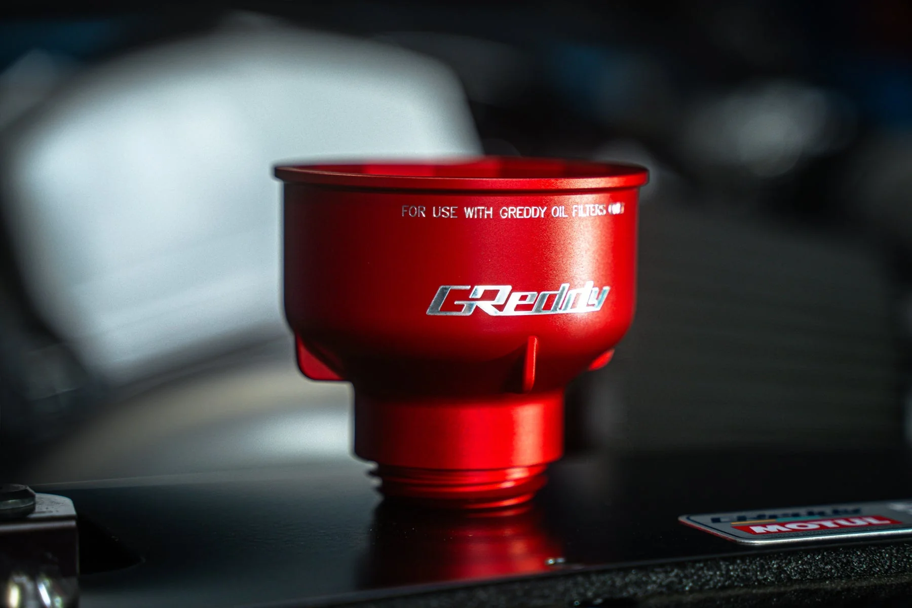 GReddy X Motul Aluminum Funnel / Oil Filter Removal Tool - Image 7