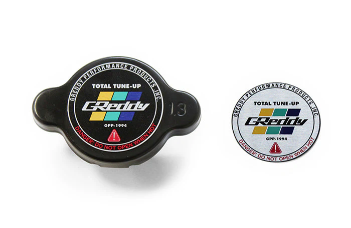 GReddy High Pressure Radiator Cap(s) - 1.3kg/cm2 - polished/black - Image 3