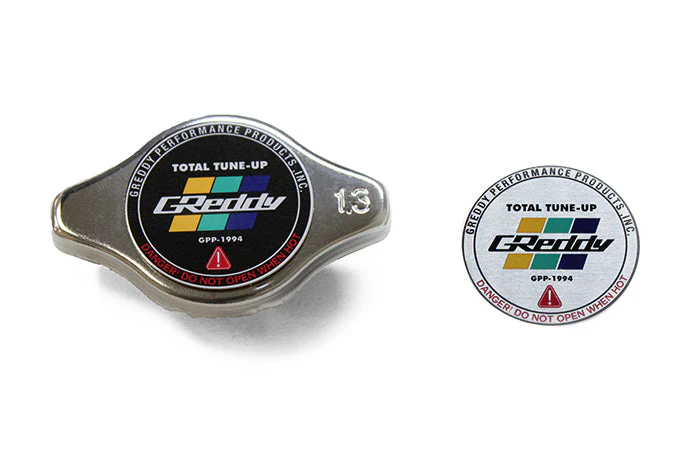 GReddy High Pressure Radiator Cap(s) - 1.3kg/cm2 - polished/black - Image 4