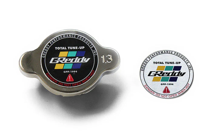 GReddy High Pressure Radiator Cap(s) - 1.3kg/cm2 - polished/black - Image 5