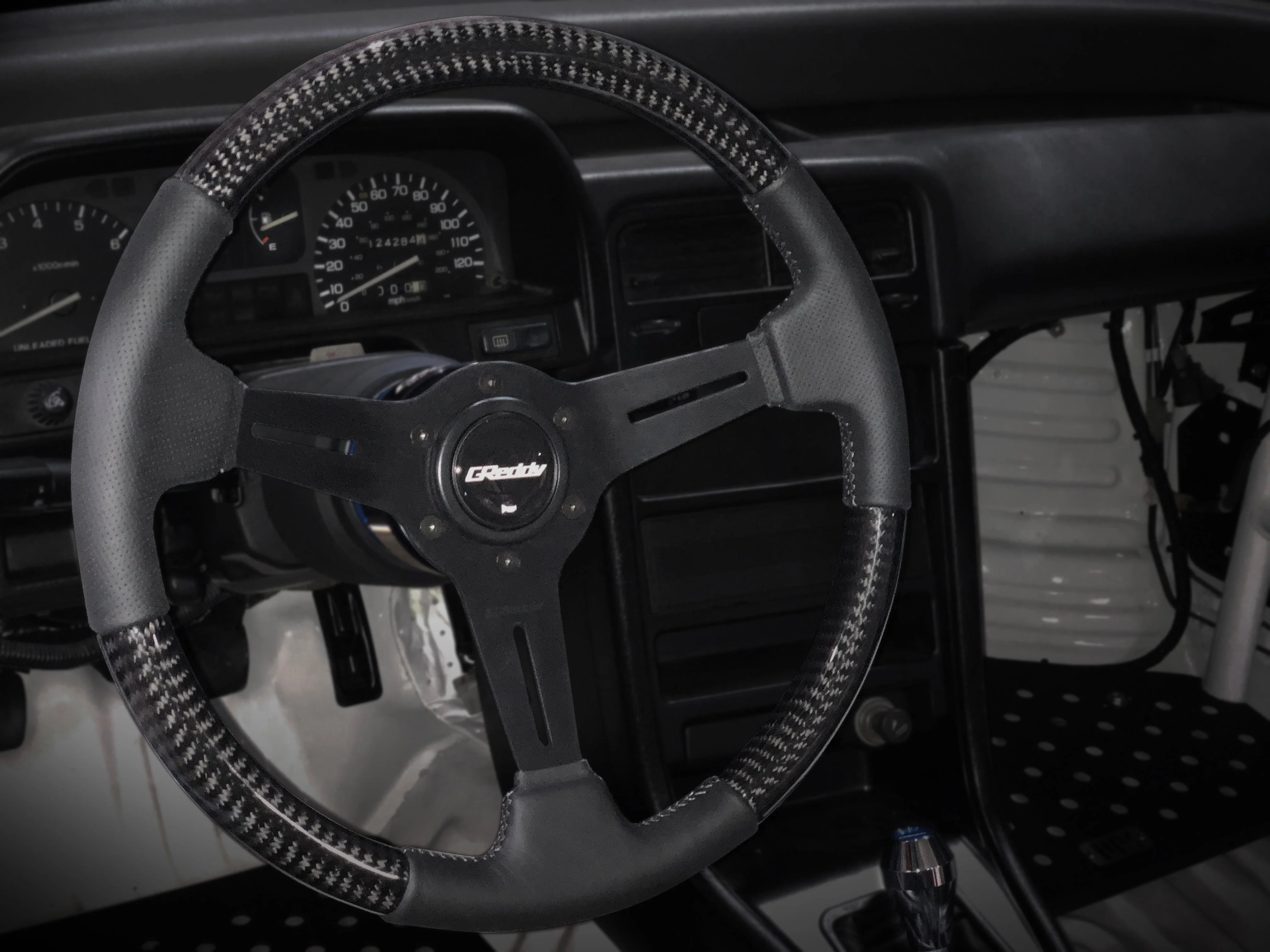 GReddy Sport Steering Wheel Carbon - Image 6