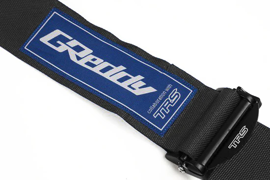 GReddy x TRS FIA Certified 4P Racing Harness - Black - Image 4