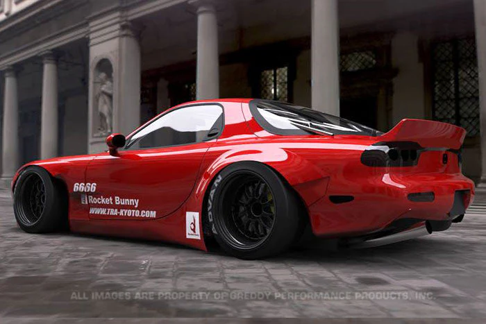 Rocket Bunny FD3S (V1) Aero - Mazda RX7 - Image 3