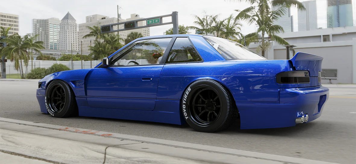 Rocket Bunny PS13 (V1) Aero- Nissan Silvia Coupe - Image 8