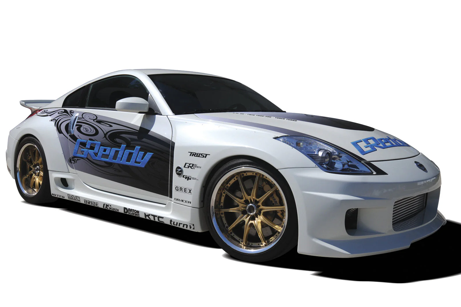 Nissan 350Z (Z33) GReddy GRacer Full Over-Fender Aero Kit - Image 5