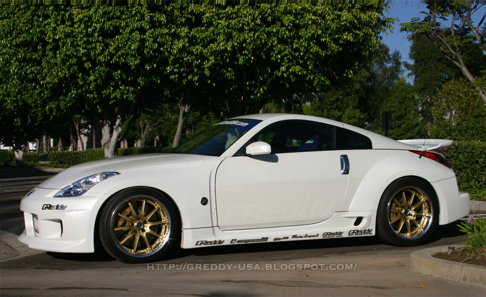 Nissan 350Z (Z33) GReddy GRacer Full Over-Fender Aero Kit - Image 7