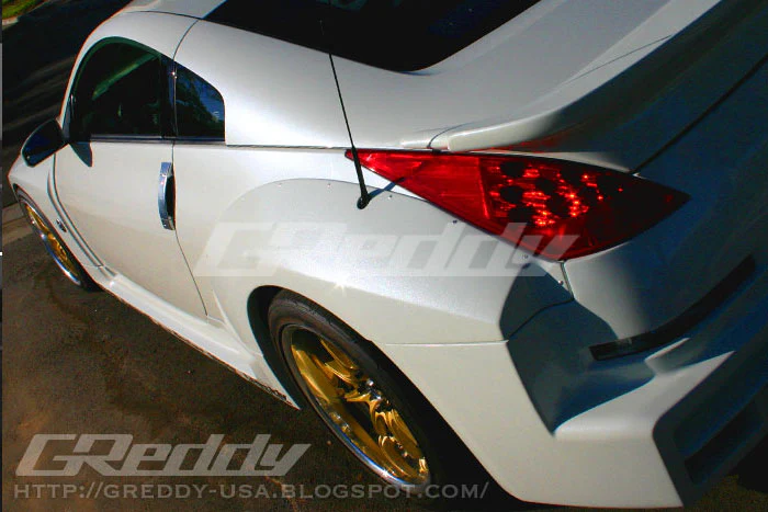 Nissan 350Z (Z33) GReddy GRacer Full Over-Fender Aero Kit - Image 8