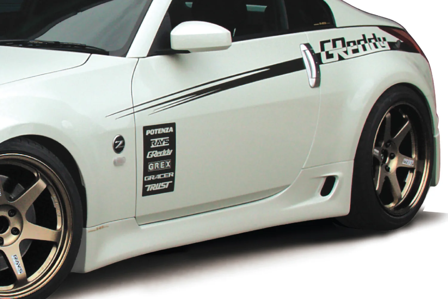Nissan 350Z (Z33)  GReddy GRacer  Lip, Side Skirt, Rear Under - Image 4