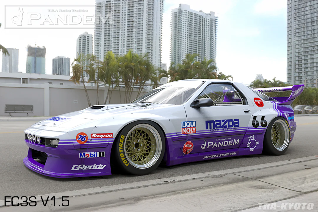 Pandem FC3S (V1)(V1.5)(V2) Aero - Mazda RX7 - Image 6