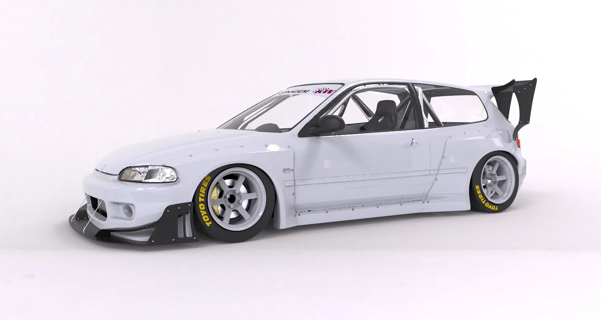 Pandem EG (V1) (V1.5) Aero - Honda Civic - Image 10