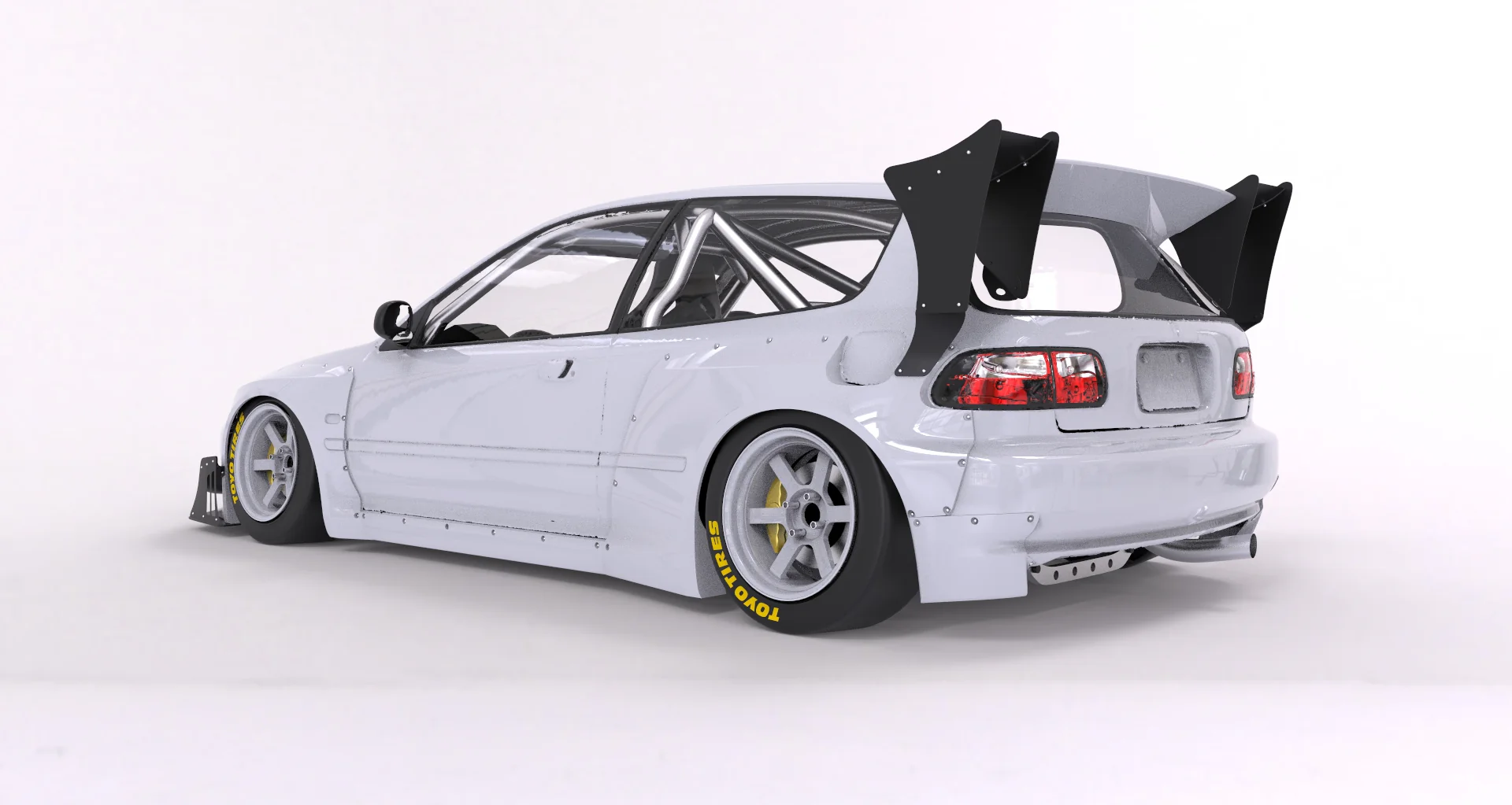 Pandem EG (V1) (V1.5) Aero - Honda Civic - Image 12