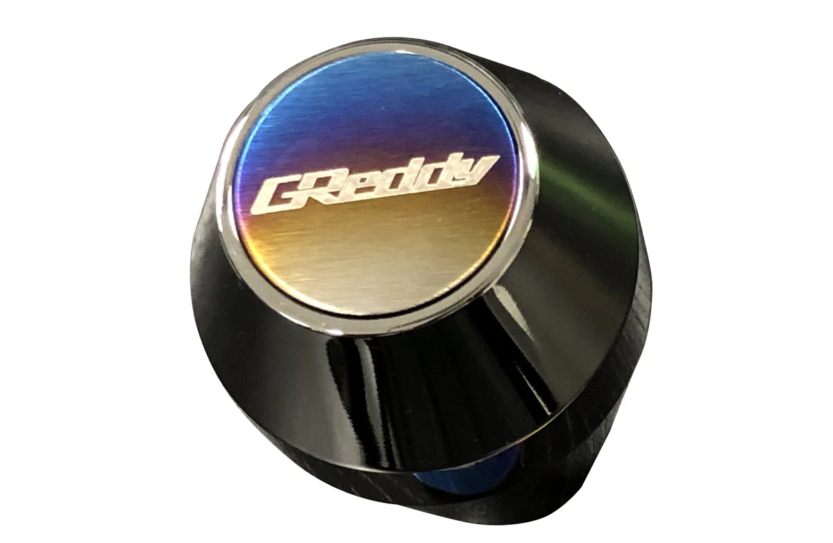 Titanium GReddy Disk Emblem - for Type-A Shift Knob - Image 3