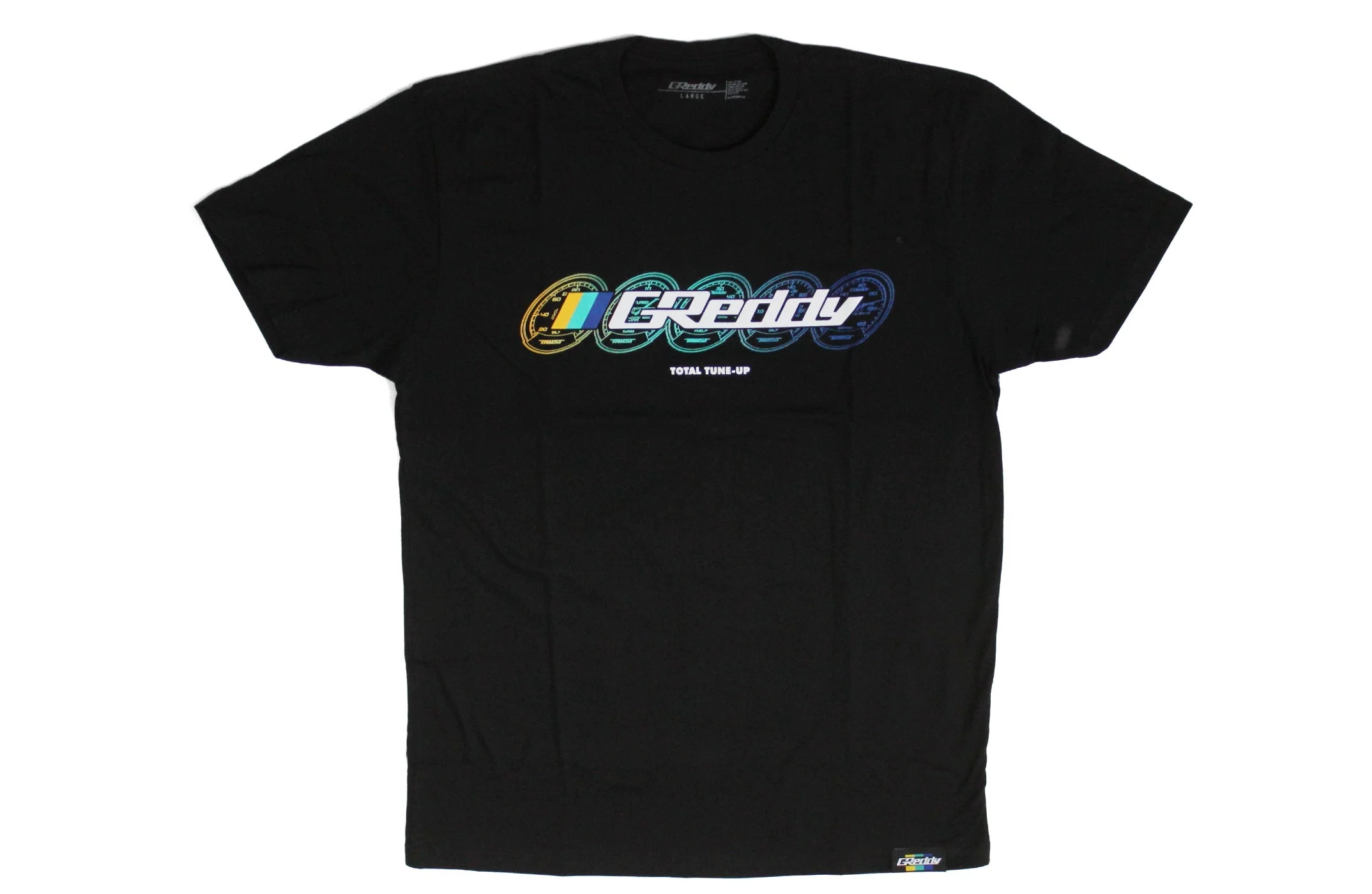 GReddy Meters Logo Tee - Black - Image 4