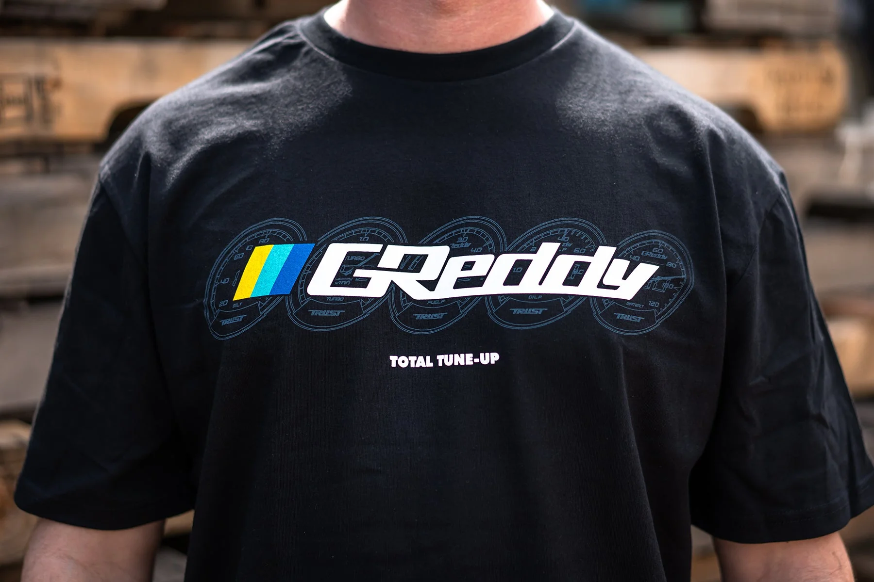 GReddy Meters Logo Tee - Black - Image 6