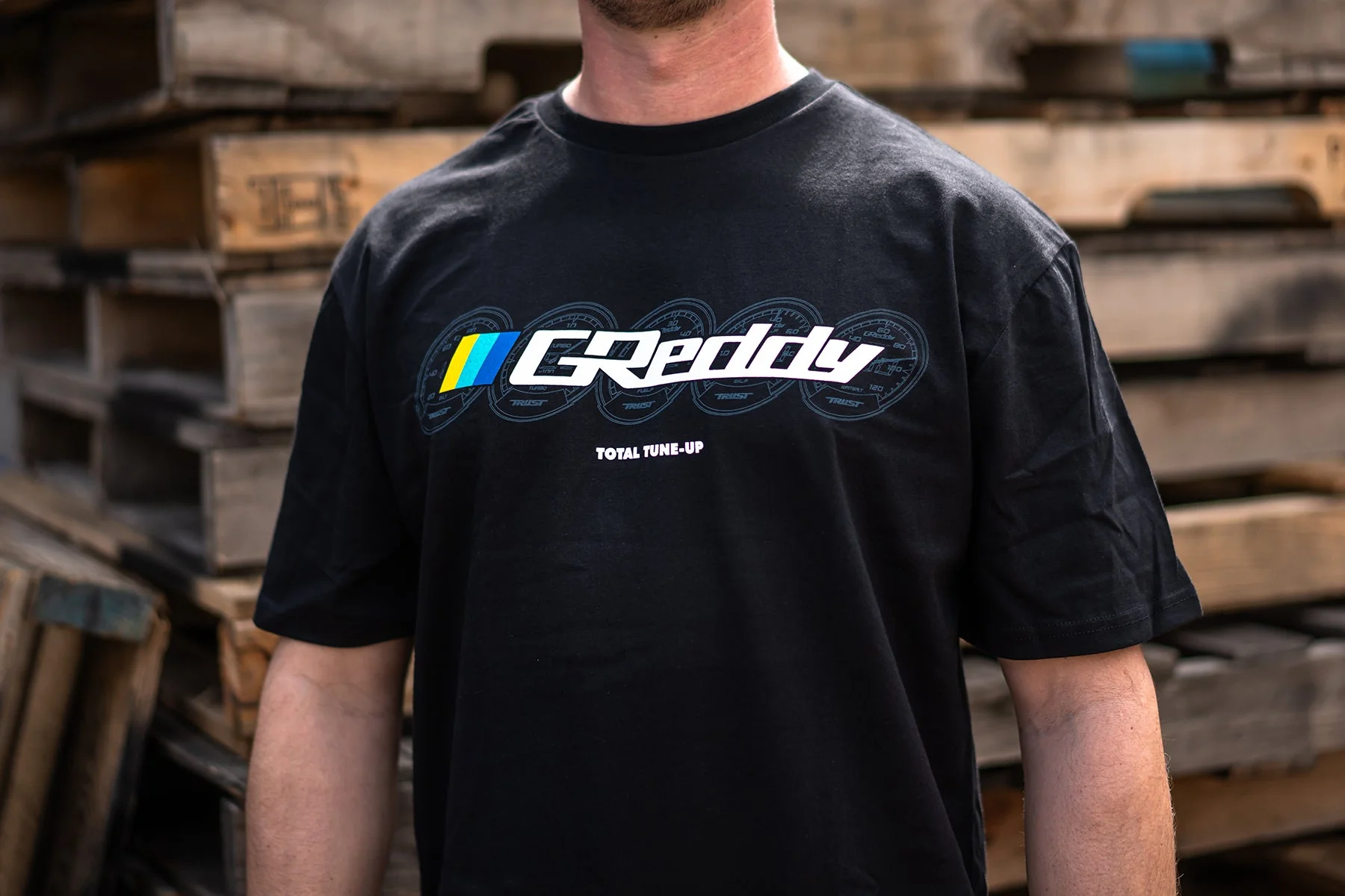 GReddy Meters Logo Tee - Black - Image 7