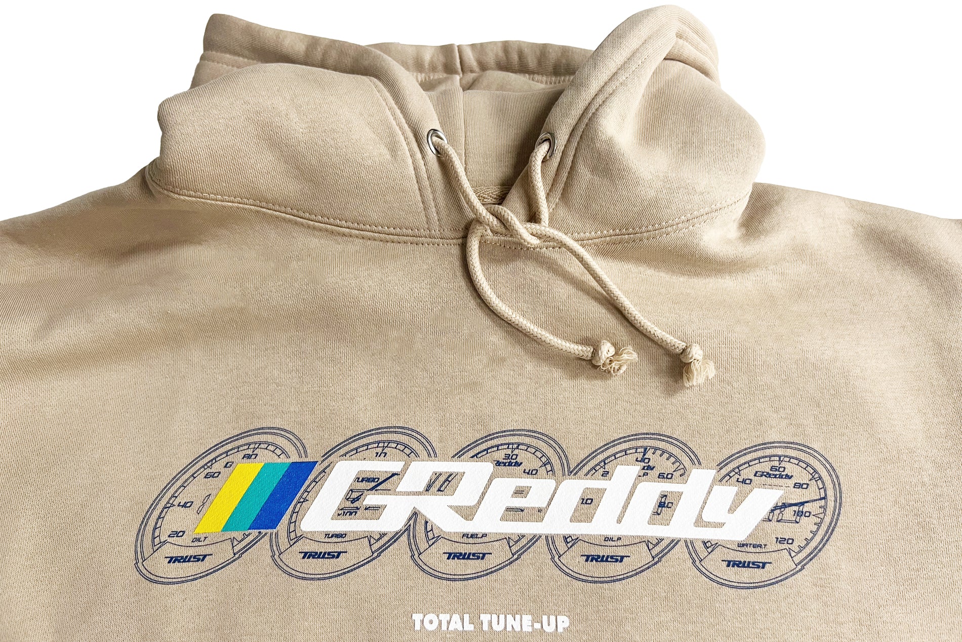 GReddy Meters Pullover Hoodie - Sand color - Image 3