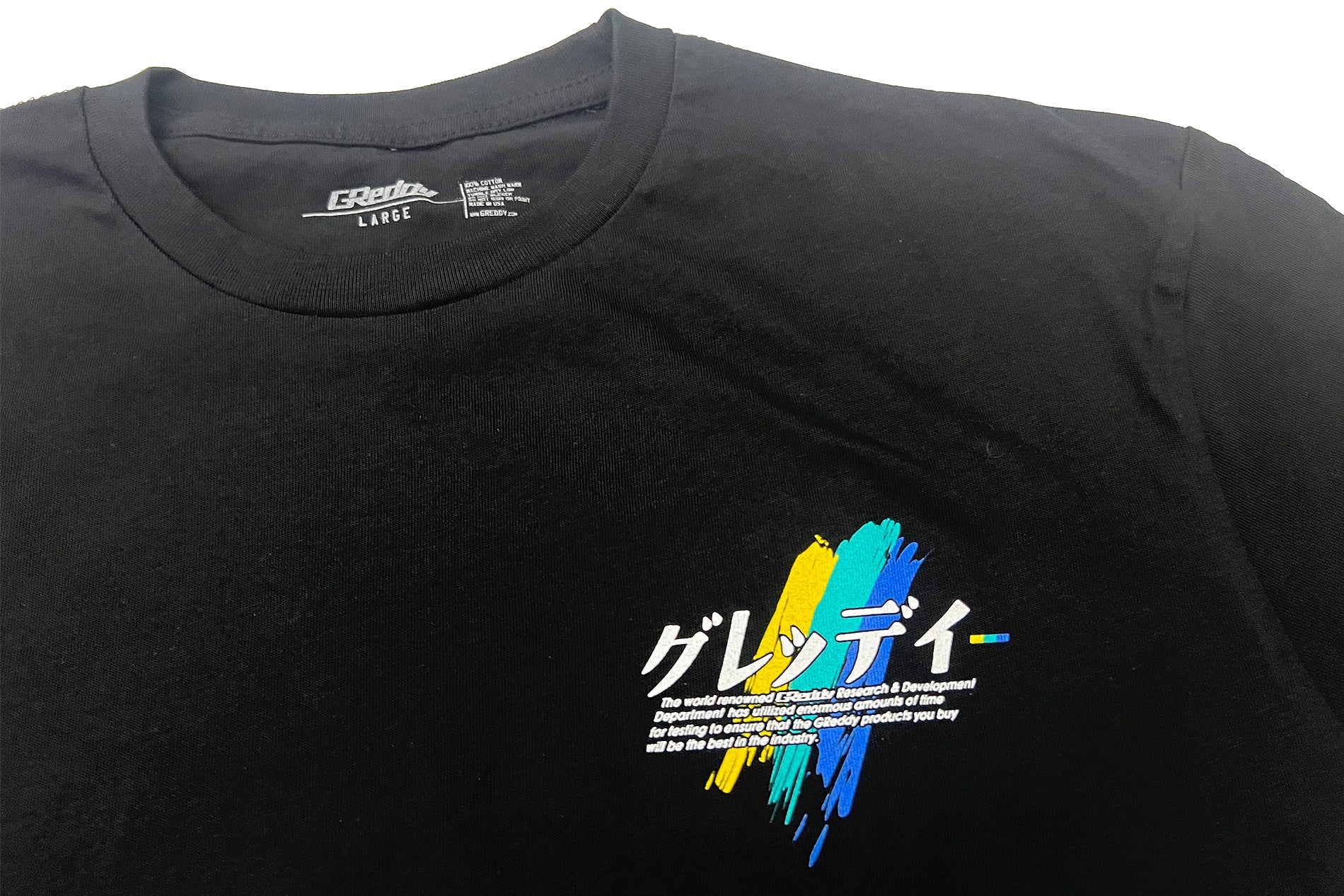 GReddy Definition Tee - Black - Image 3
