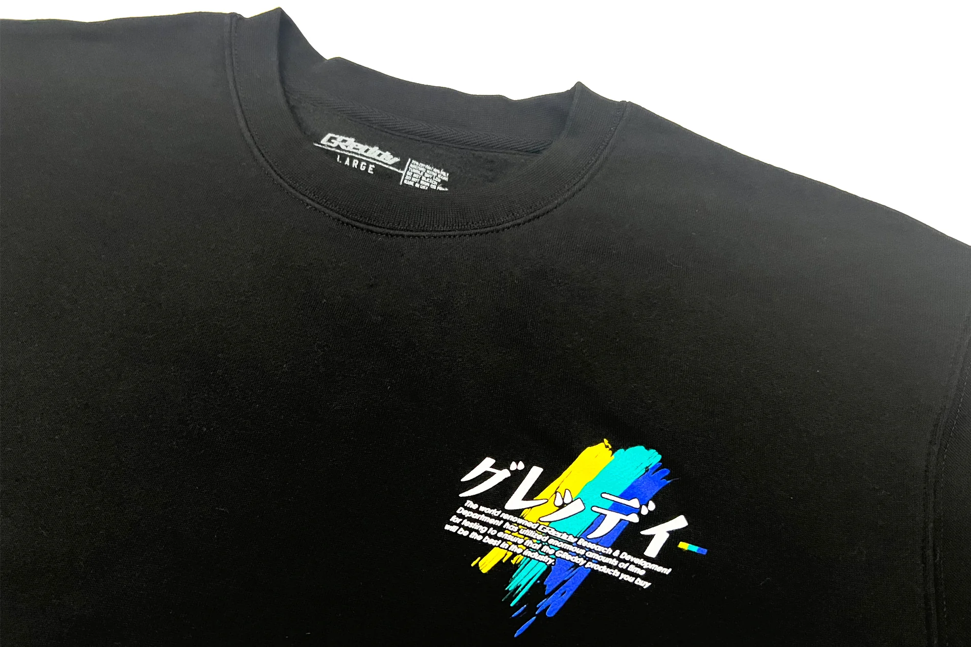 GReddy Definition Crewneck - Black - Image 3