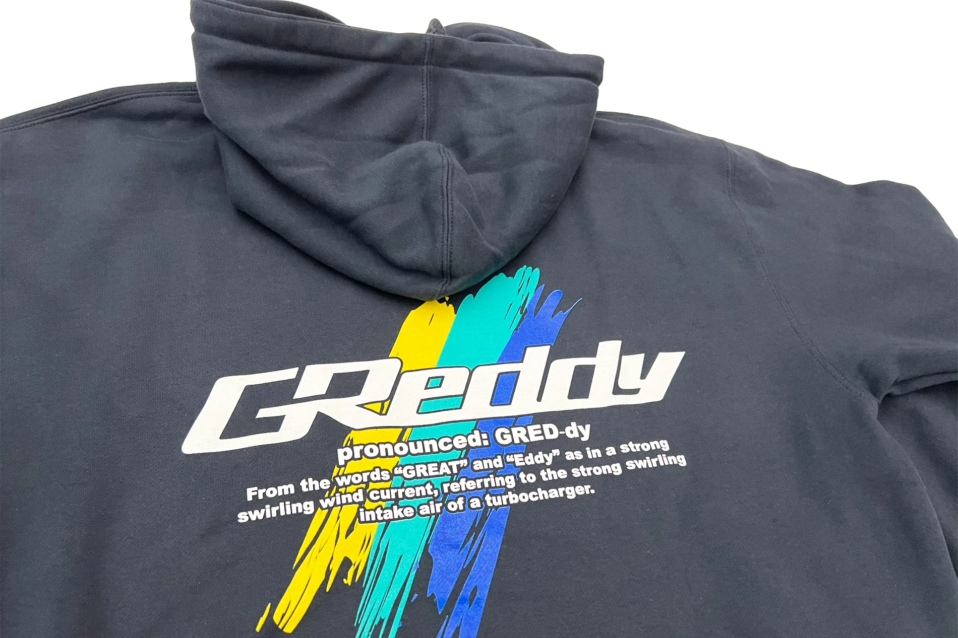 GReddy Definition Pullover Hood - Navy - Image 4