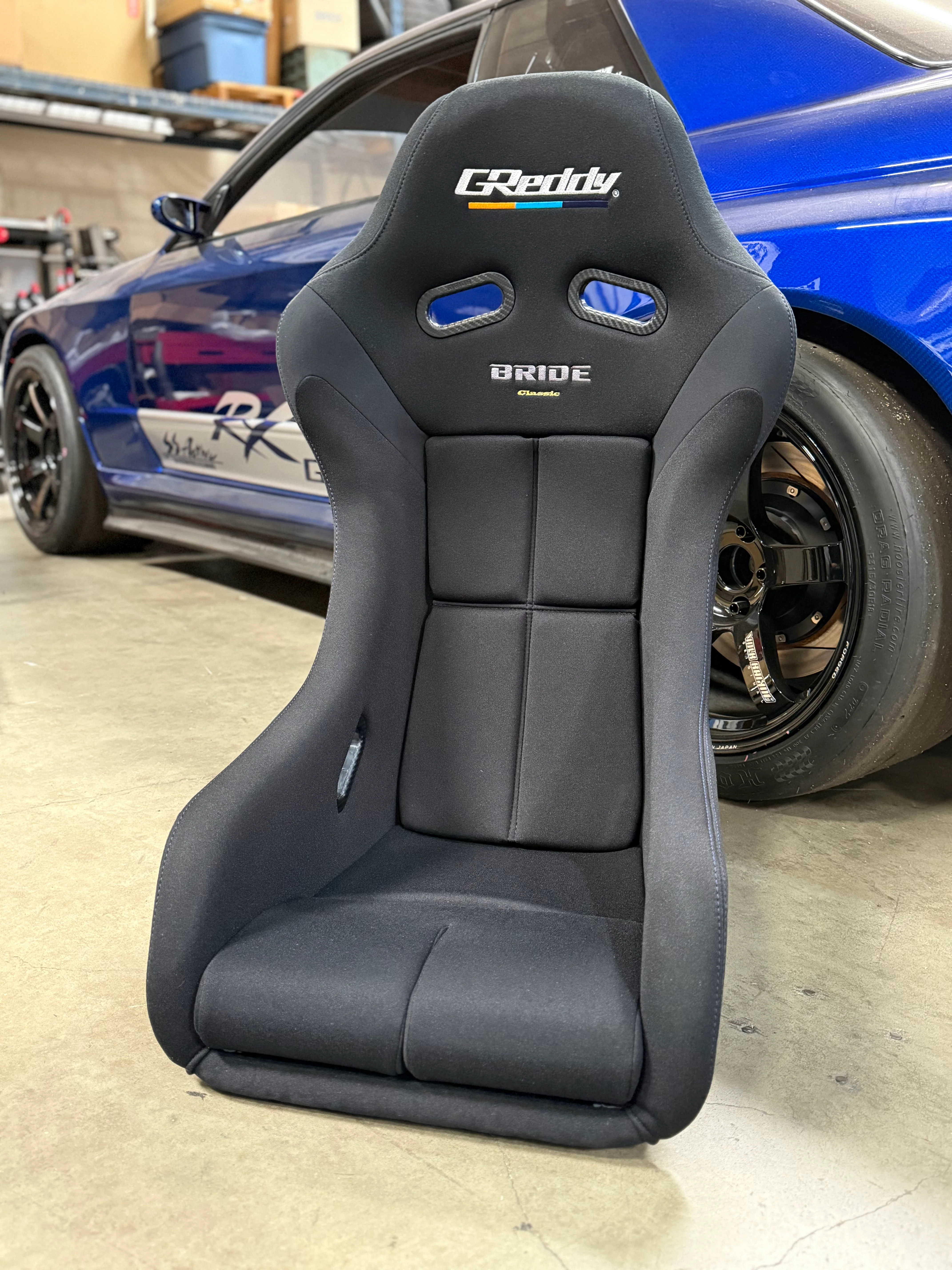 2025 Fixed Bucket GReddy X BRIDE Zeta IV Classic Seat (In-stock & Ready to Ship)