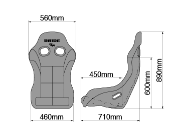 2025 Fixed Bucket GReddy X BRIDE Zeta IV Classic Seat (In-stock & Ready to Ship) - Image 9
