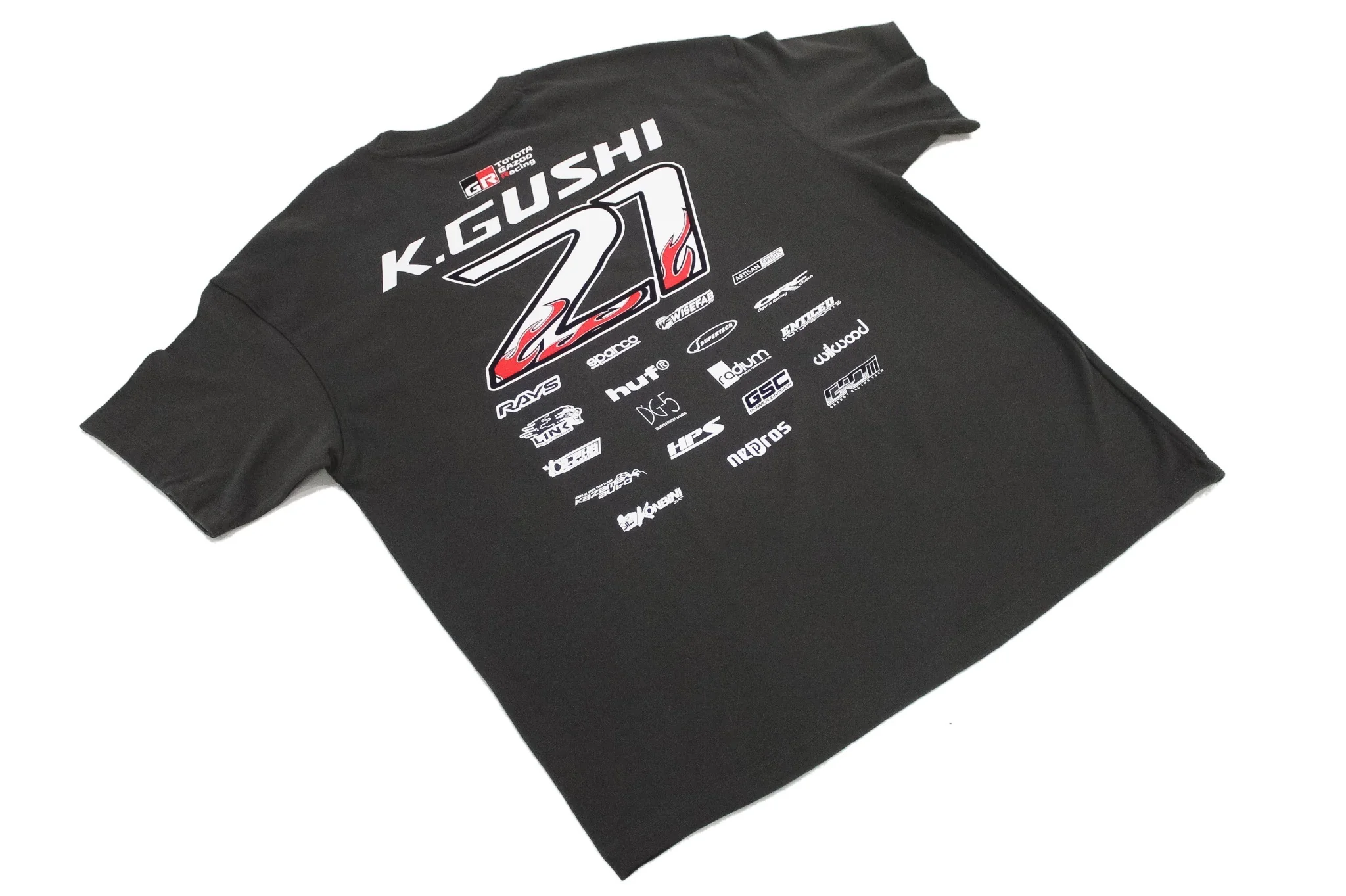 2025 K.Gushi Team (Boxy Fit) Tee(s)  - Asphalt - Image 2