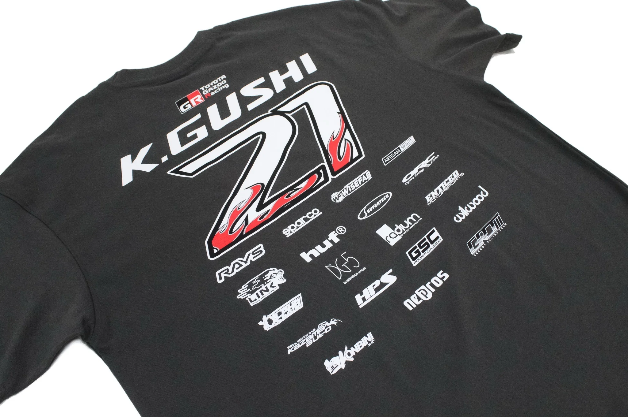 2025 K.Gushi Team (Boxy Fit) Tee(s)  - Asphalt - Image 3