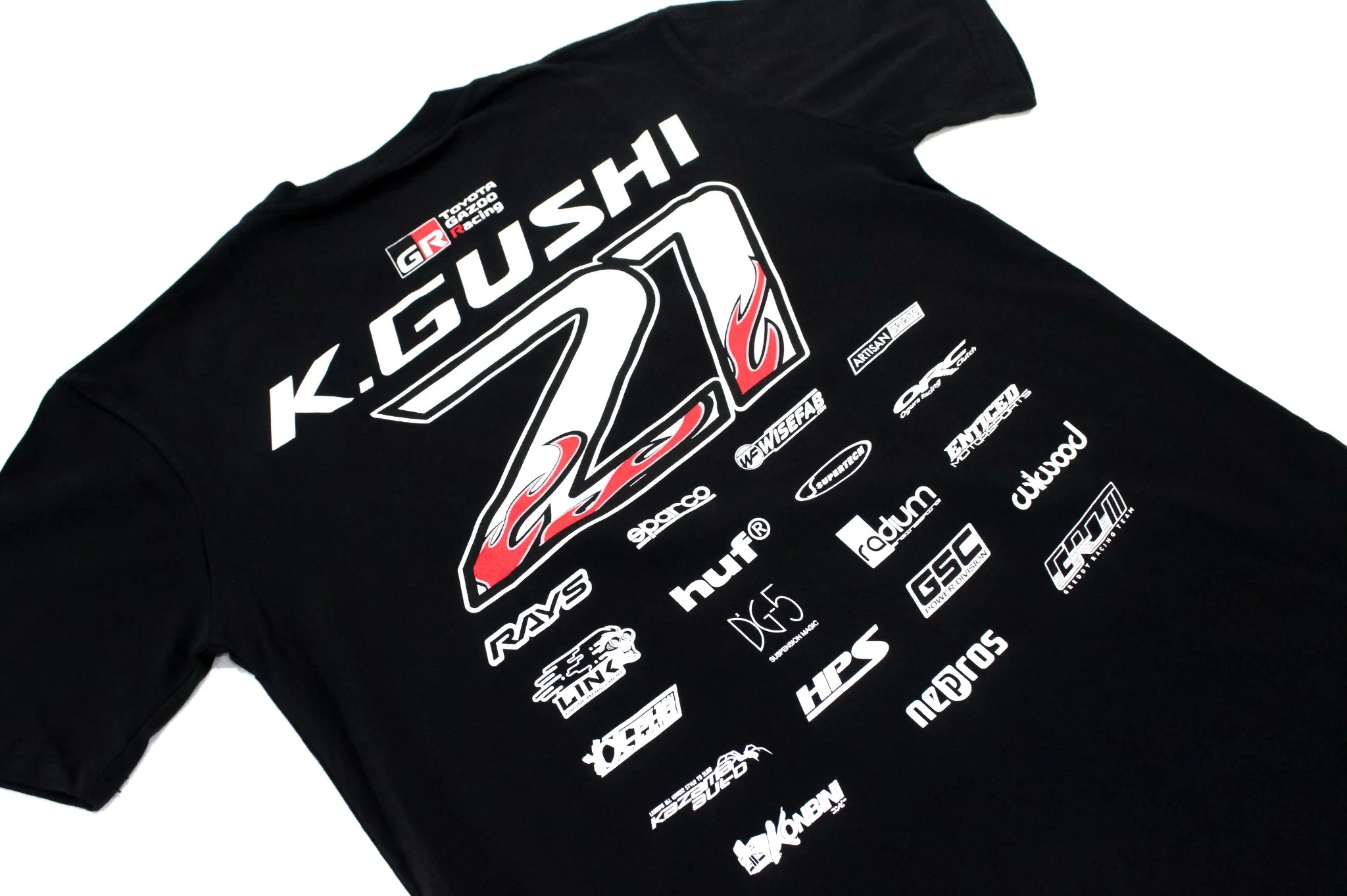2025 K.Gushi Team Tee(s)  - Black - Image 4
