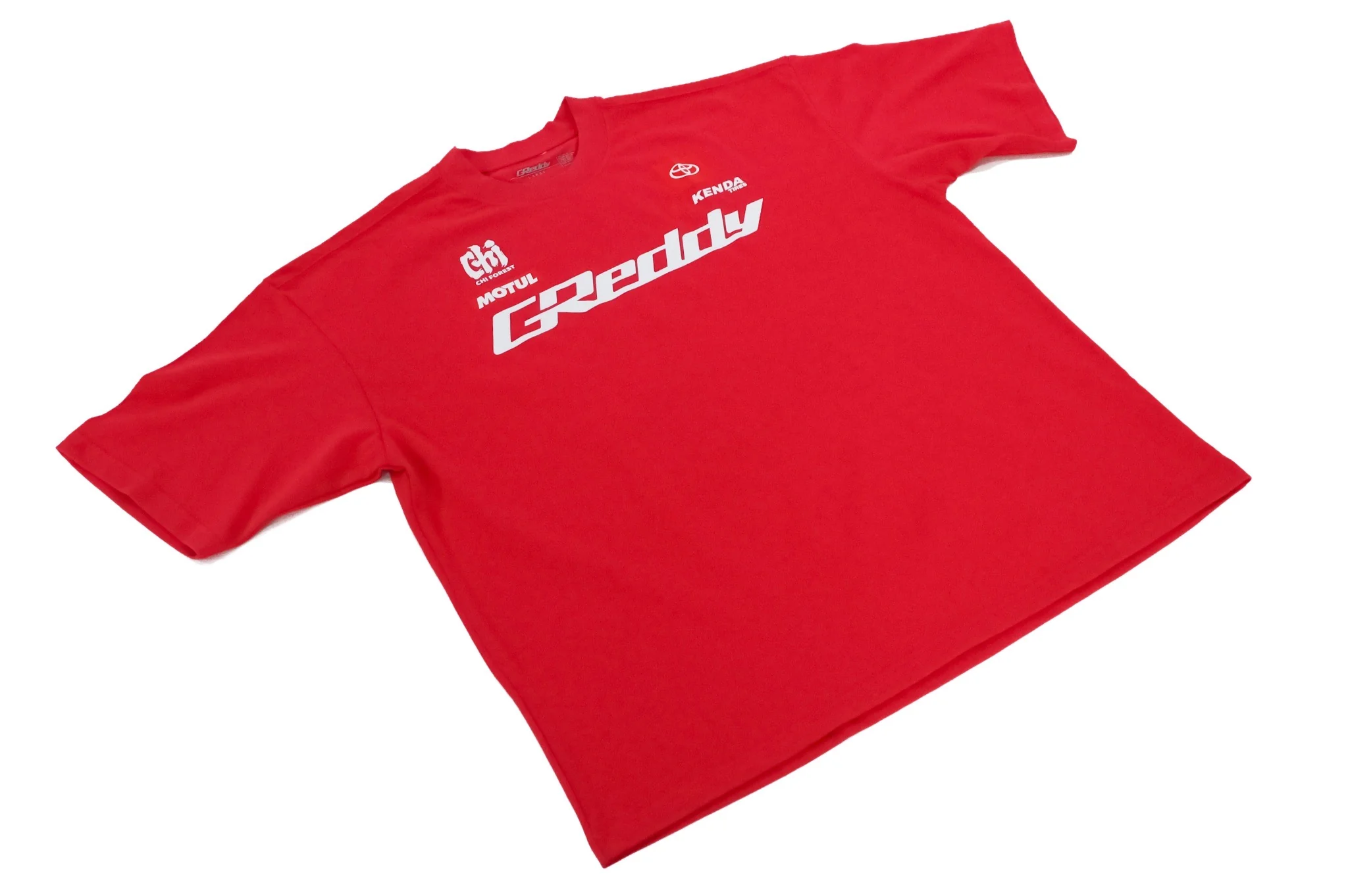 2025 K.Gushi Team (Boxy Fit) Tee(s)  - Red - Image 2