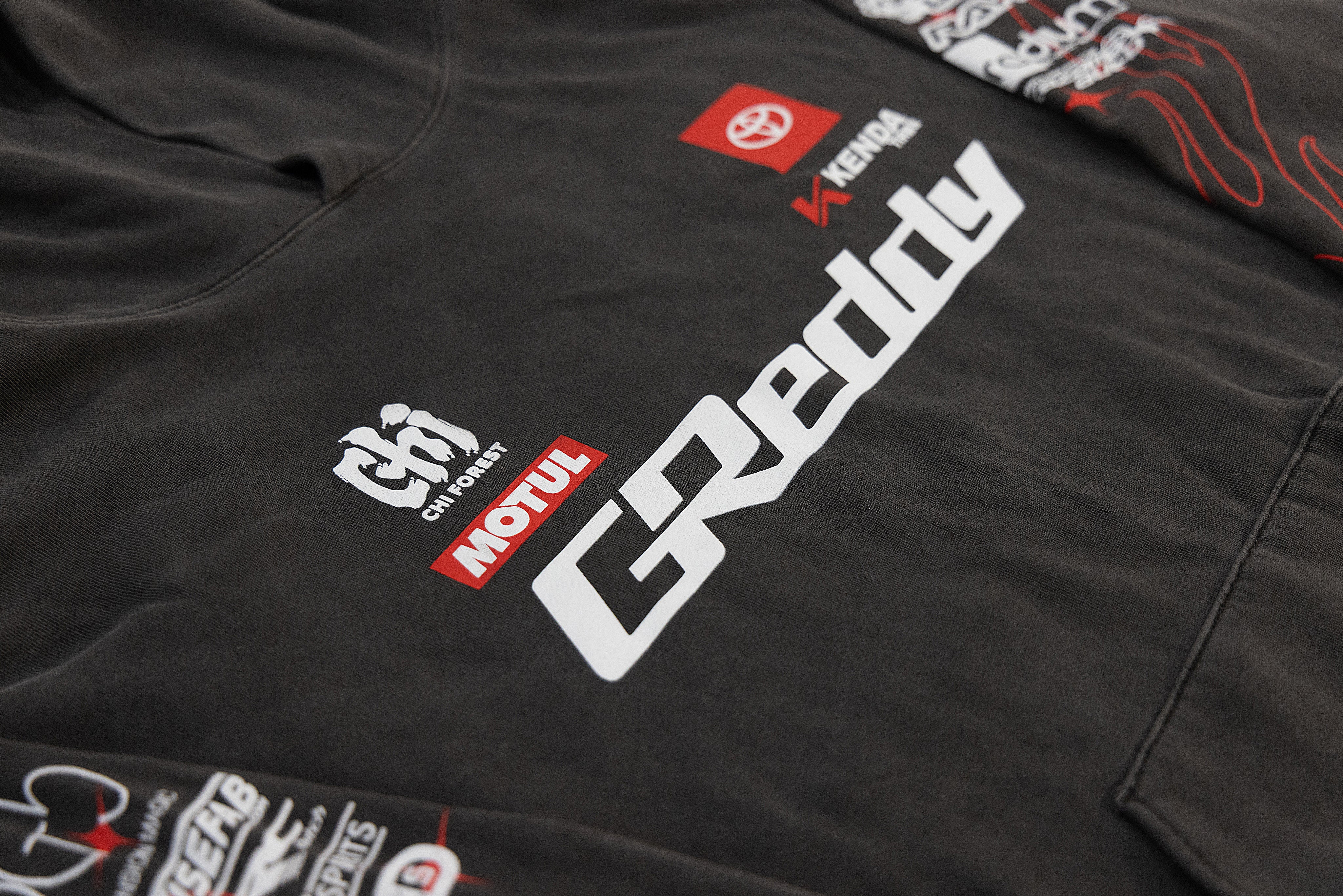 2026 K.Gushi Team Hood - Pigment Black - Image 2