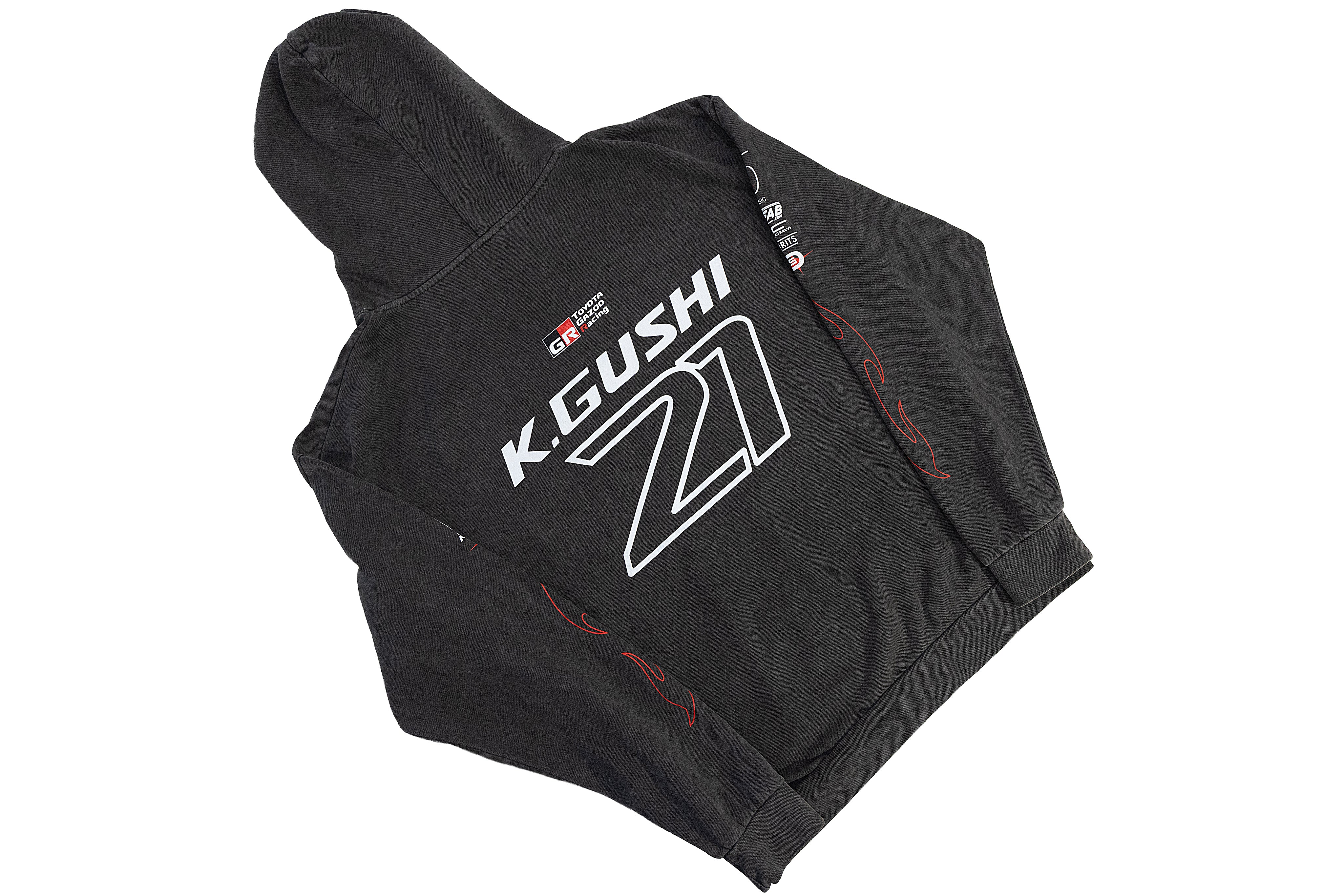 2026 K.Gushi Team Hood - Pigment Black - Image 3