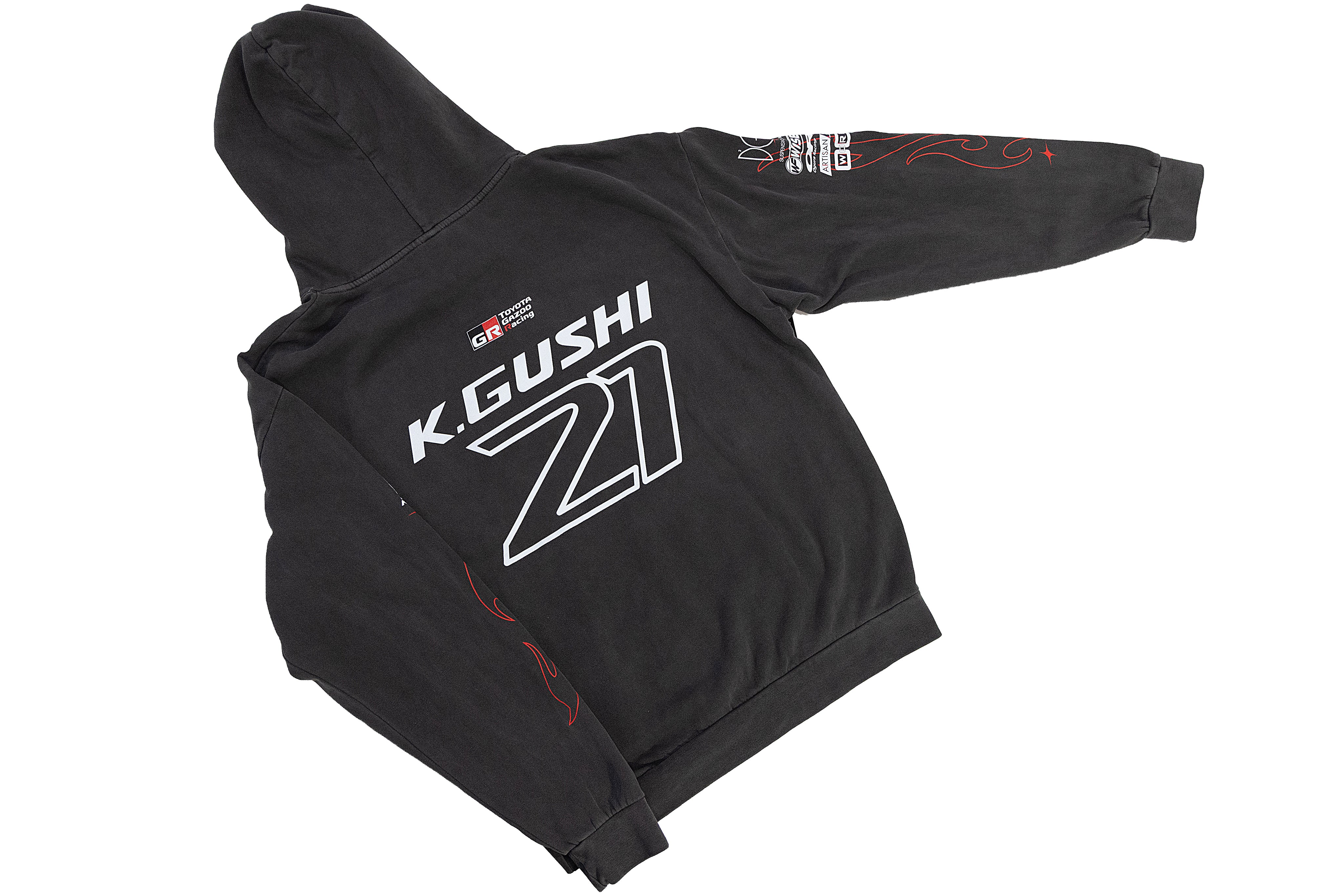 2026 K.Gushi Team Hood - Pigment Black - Image 5