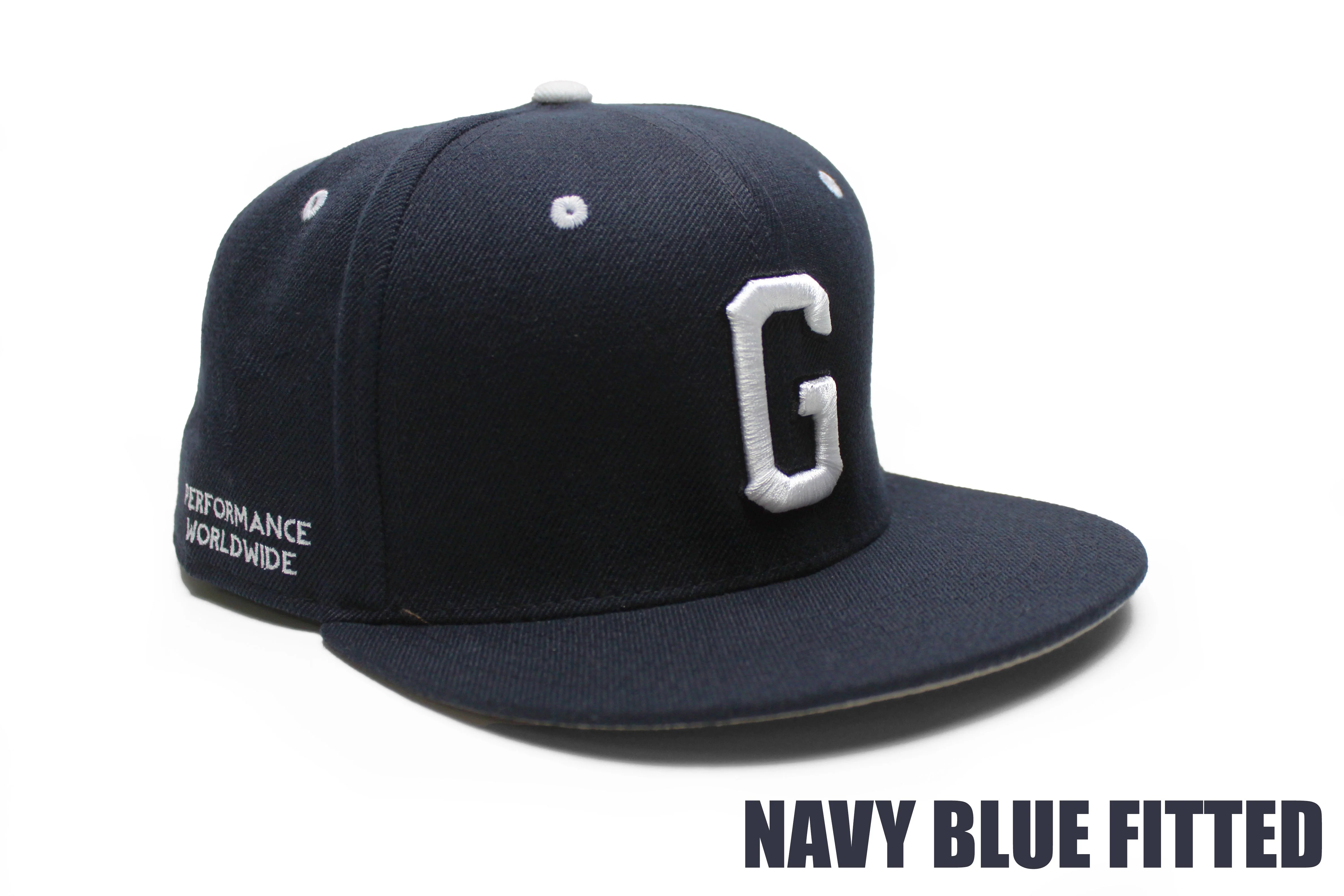 GReddy Varsity G Fitted Cap - Dark Navy Blue - Image 9