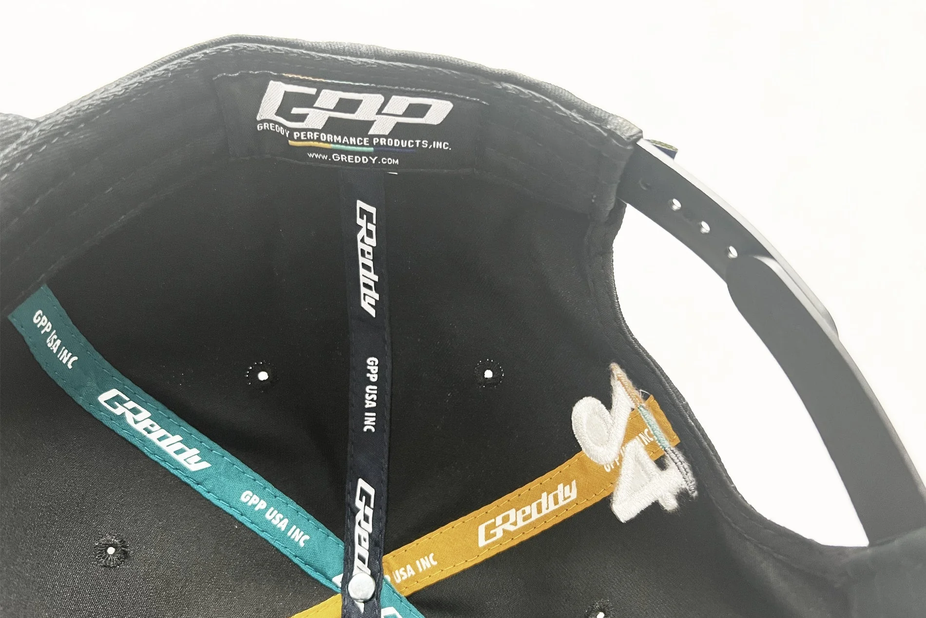 GReddy Racing Team Snap-Back Cap - Black - Image 4