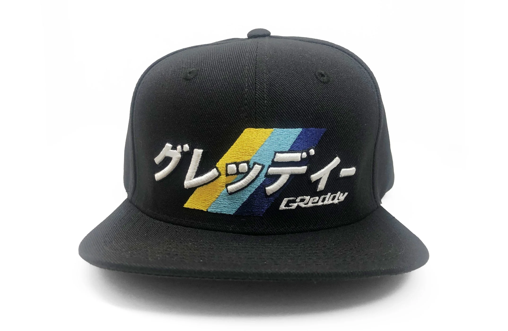 GReddy Katakana Snap-Back Cap - Black - Image 3